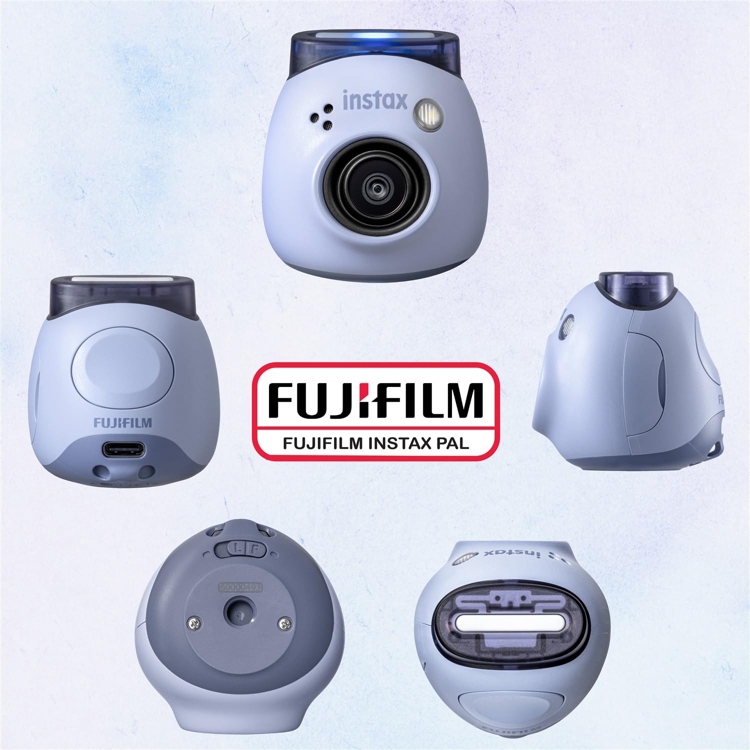 Foto 4 pulgar | Cámara Digital Fujifilm Instax Pal Azul Lavanda Con Sd De 32 Gb - Venta Internacional.