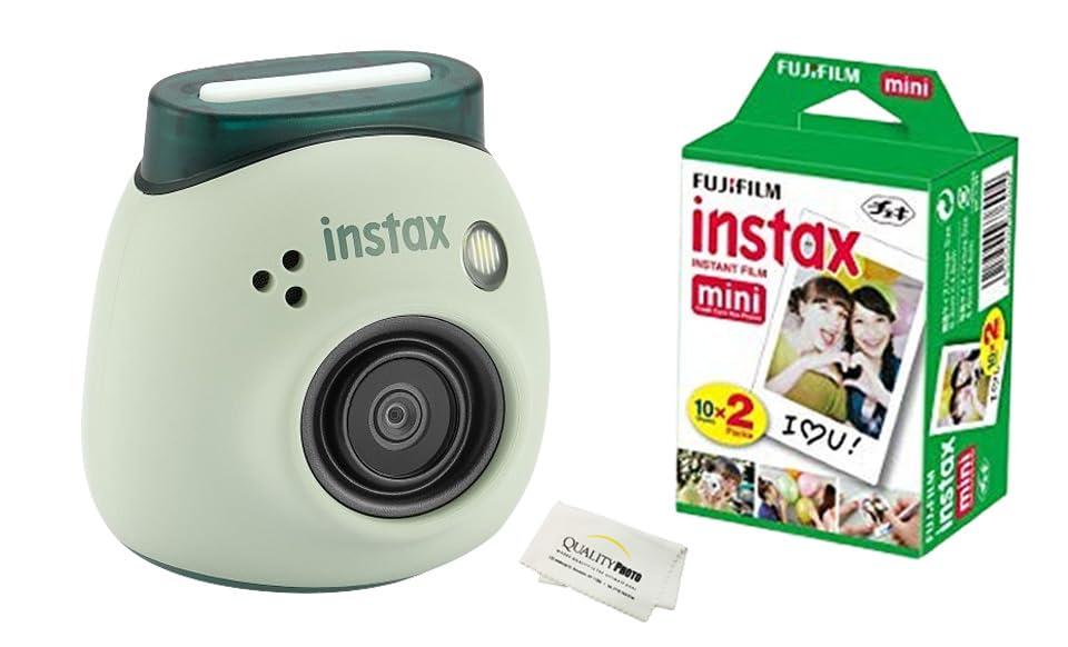 Cámara Digital Fujifilm Instax Pal Con 20 Impresiones, Color Verde - Venta Internacional.