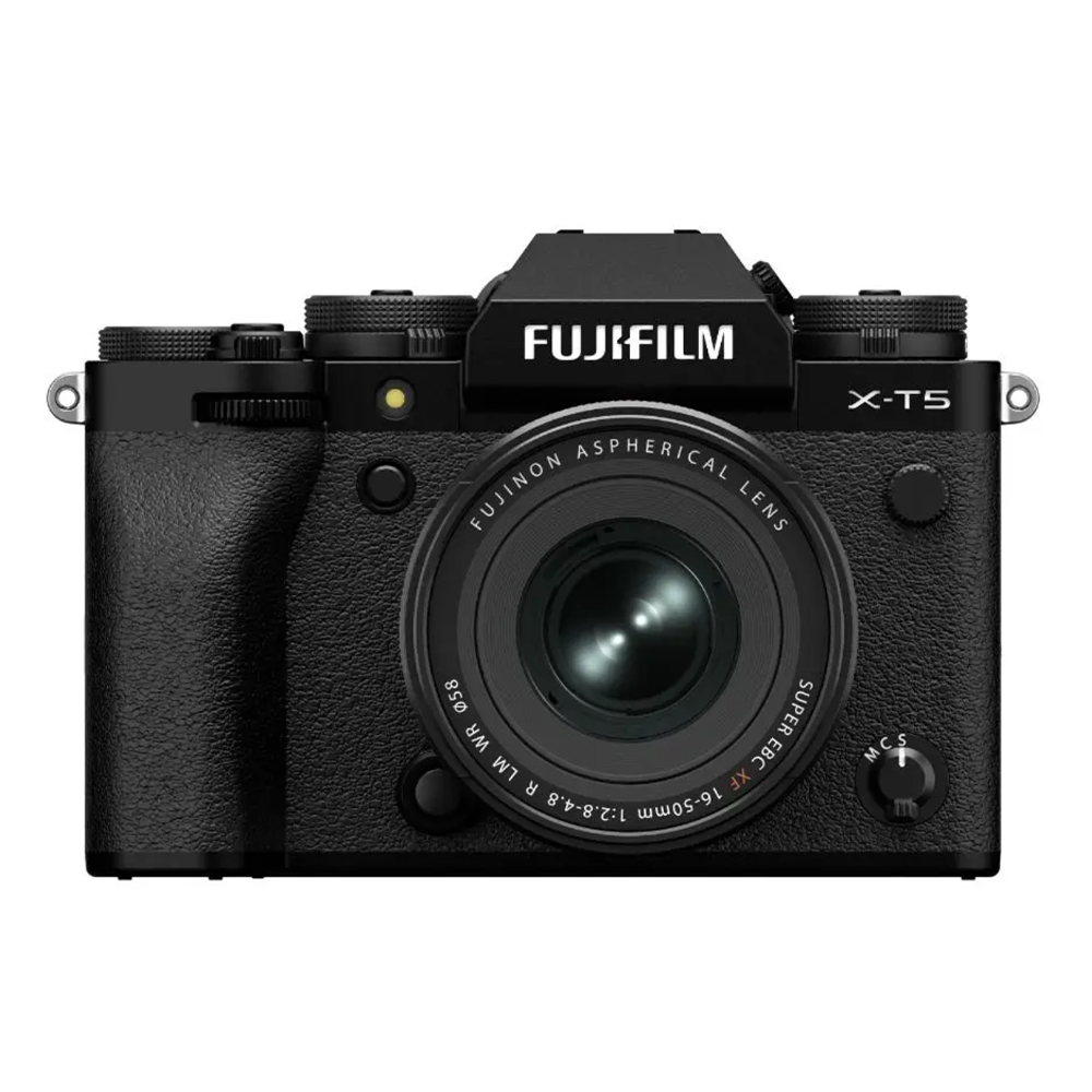 Foto 1 | Cámara Fujifilm X-t5 Negra + Xf16-50mm