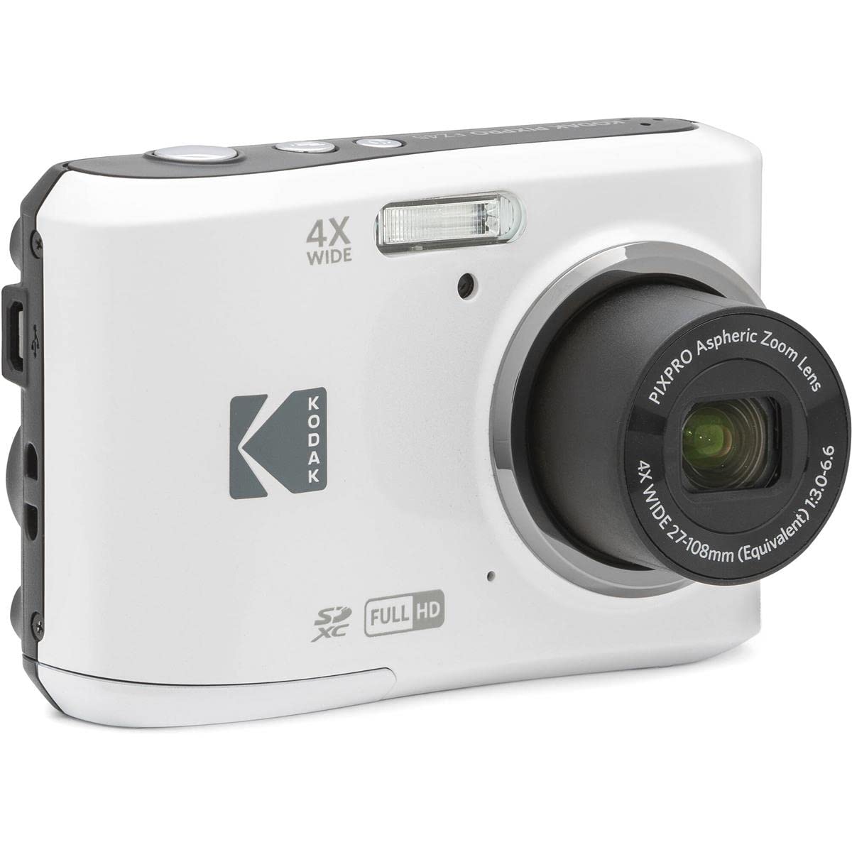 Foto 4 | Cámara Digital Kodak Pixpro Friendly Zoom Fz45-wh 16mp 4x - Venta Internacional.