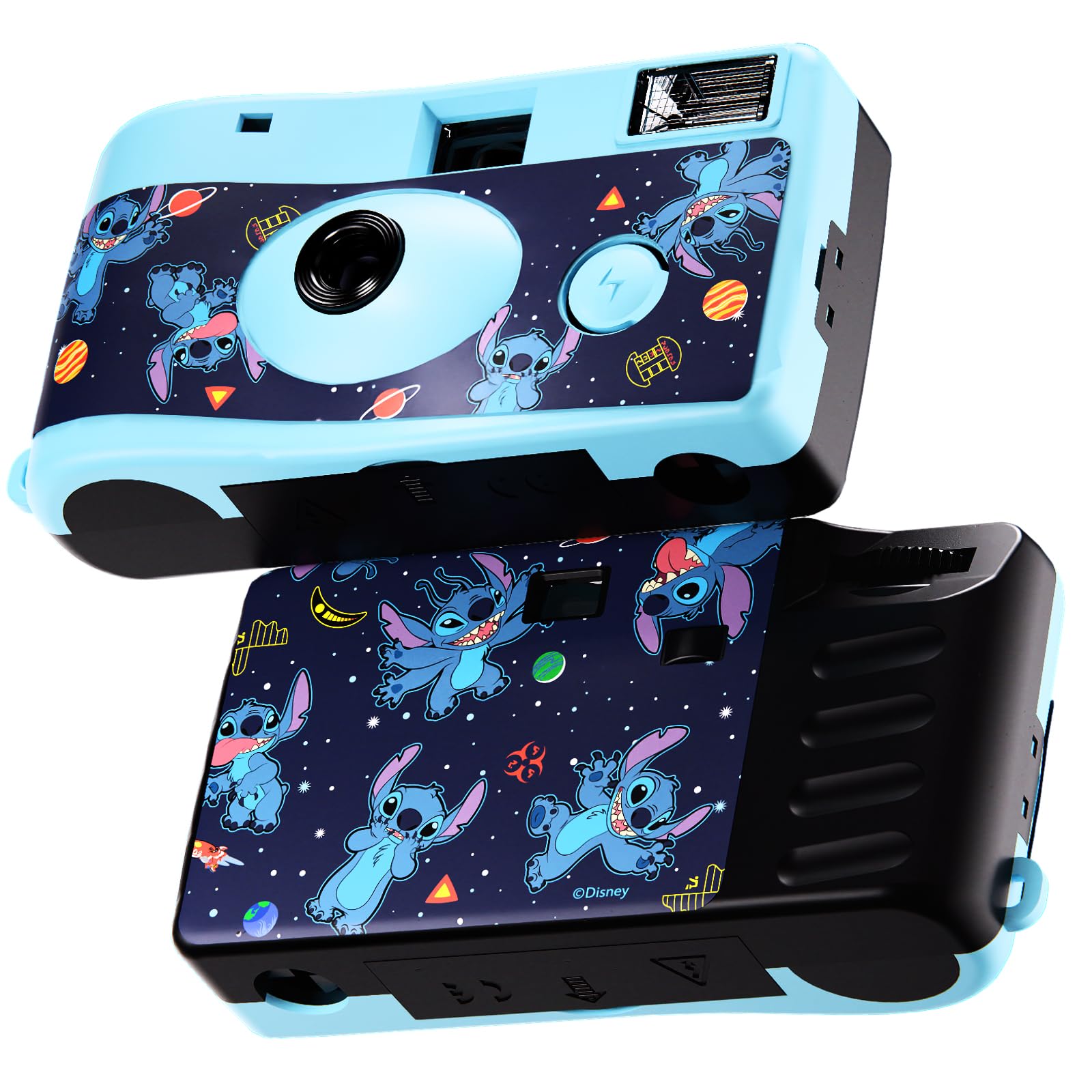 Foto 2 | Cámara Desechable Ijoy Disney Lilo And Stitch Con 20 Películas - Venta Internacional.