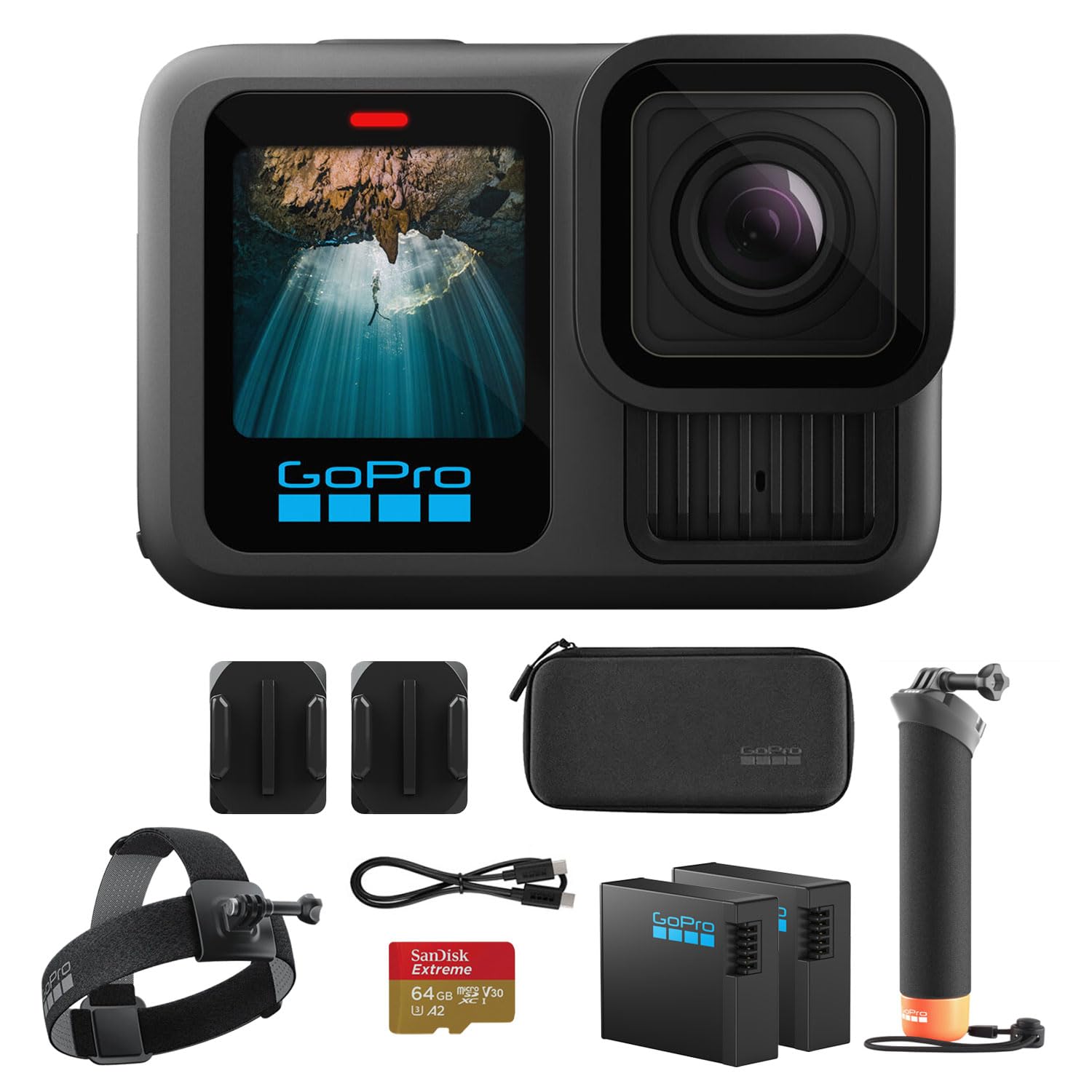 Foto 2 pulgar | Cámara De Acción Gopro Hero13 Negra 27mp 5.3k60 Impermeable - Venta Internacional.