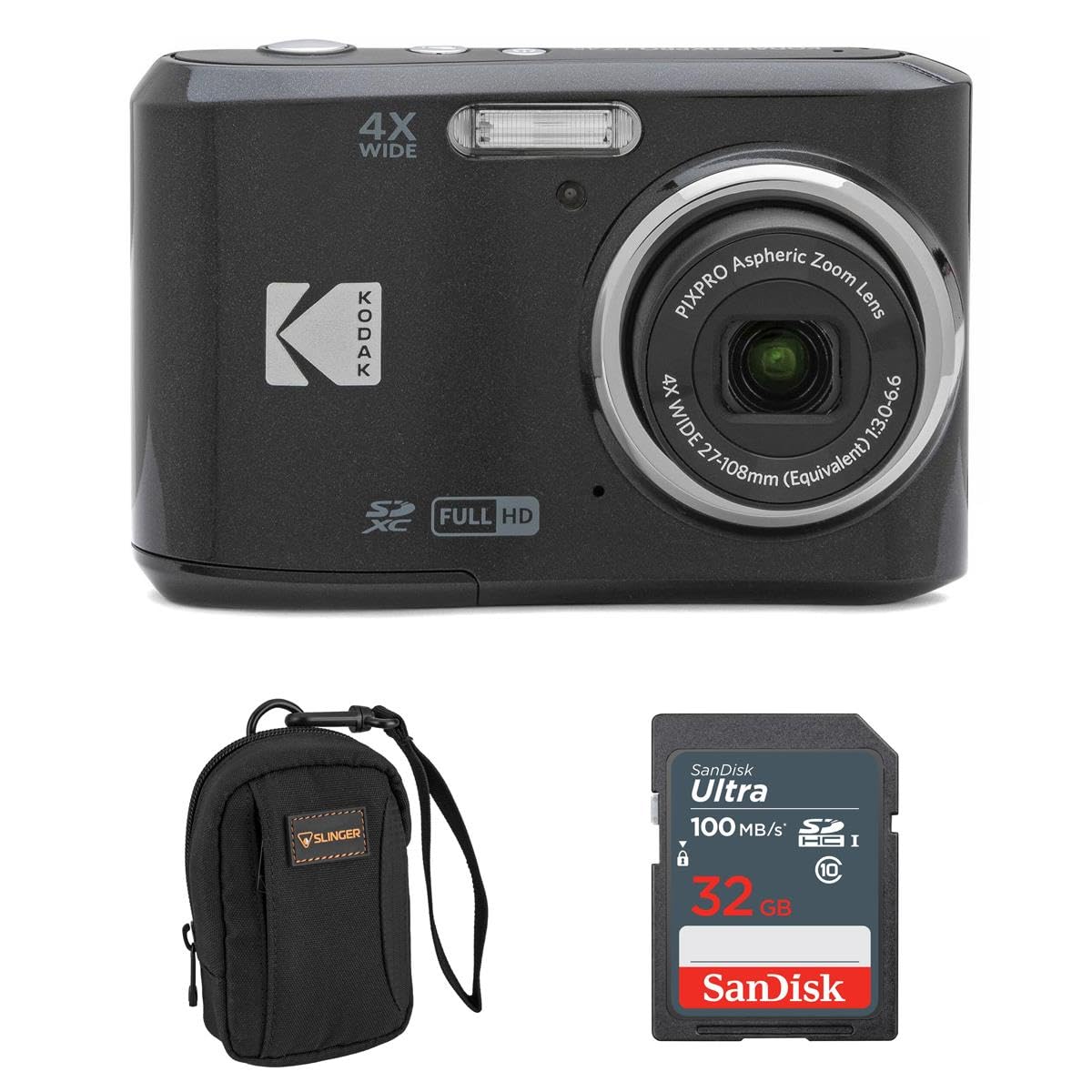 Foto 1 | Cámara Digital Kodak Pixpro Fz45 Friendly Zoom 16 Mp Full Hd - Venta Internacional.