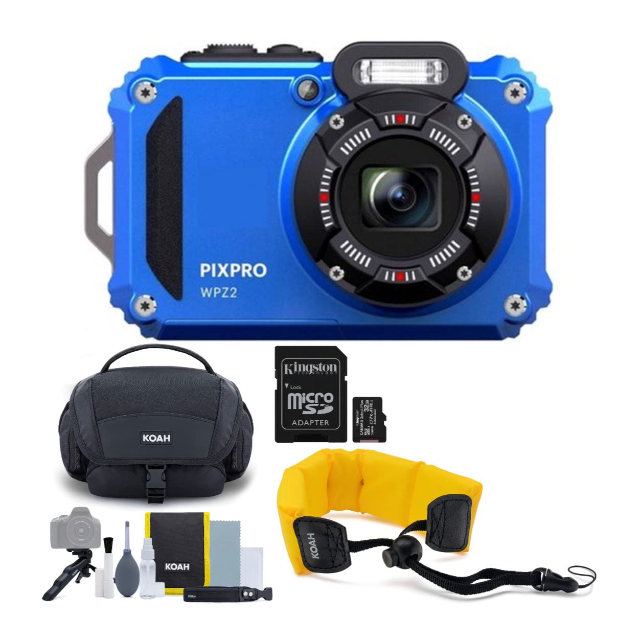 Foto 1 | Cámara Digital Kodak Pixpro Wpz2, Resistente Al Agua, 16 Mp, 4x Z - Venta Internacional.