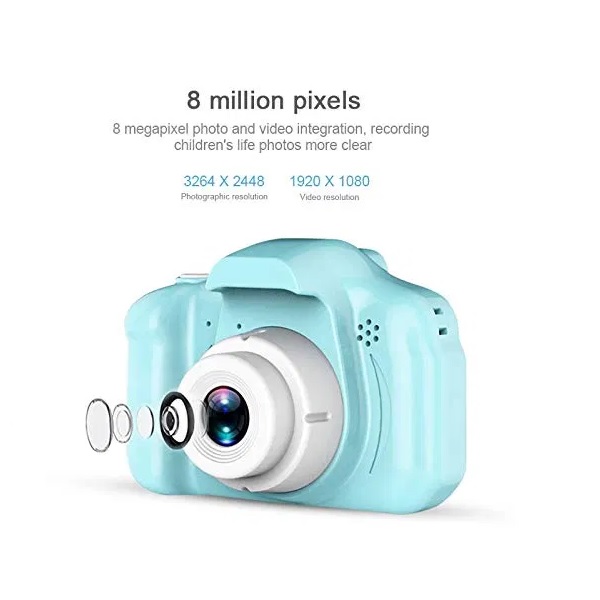 Foto 1 | Camara Digital Niños Uso Rudo Azul