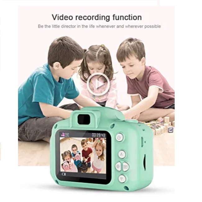 Foto 4 pulgar | Camara Digital Niños Uso Rudo Azul