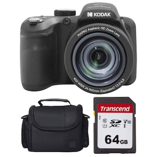 Foto 1 | Cámara Digital Kodak Pixpro Az405 De 20 Mp Con Zoom 40x Negra +64 Gb - Venta Internacional.