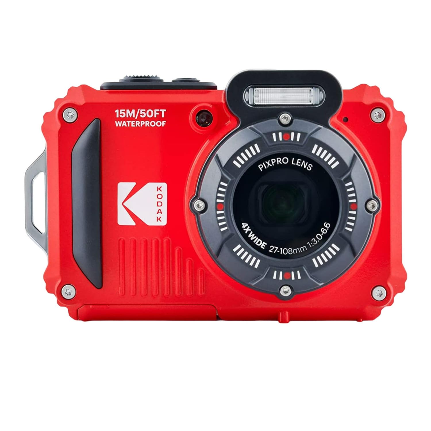 Foto 2 | Cámara Digital Kodak Pixpro Wpz2, Resistente Al Agua, 16 Mp, Roja - Venta Internacional.