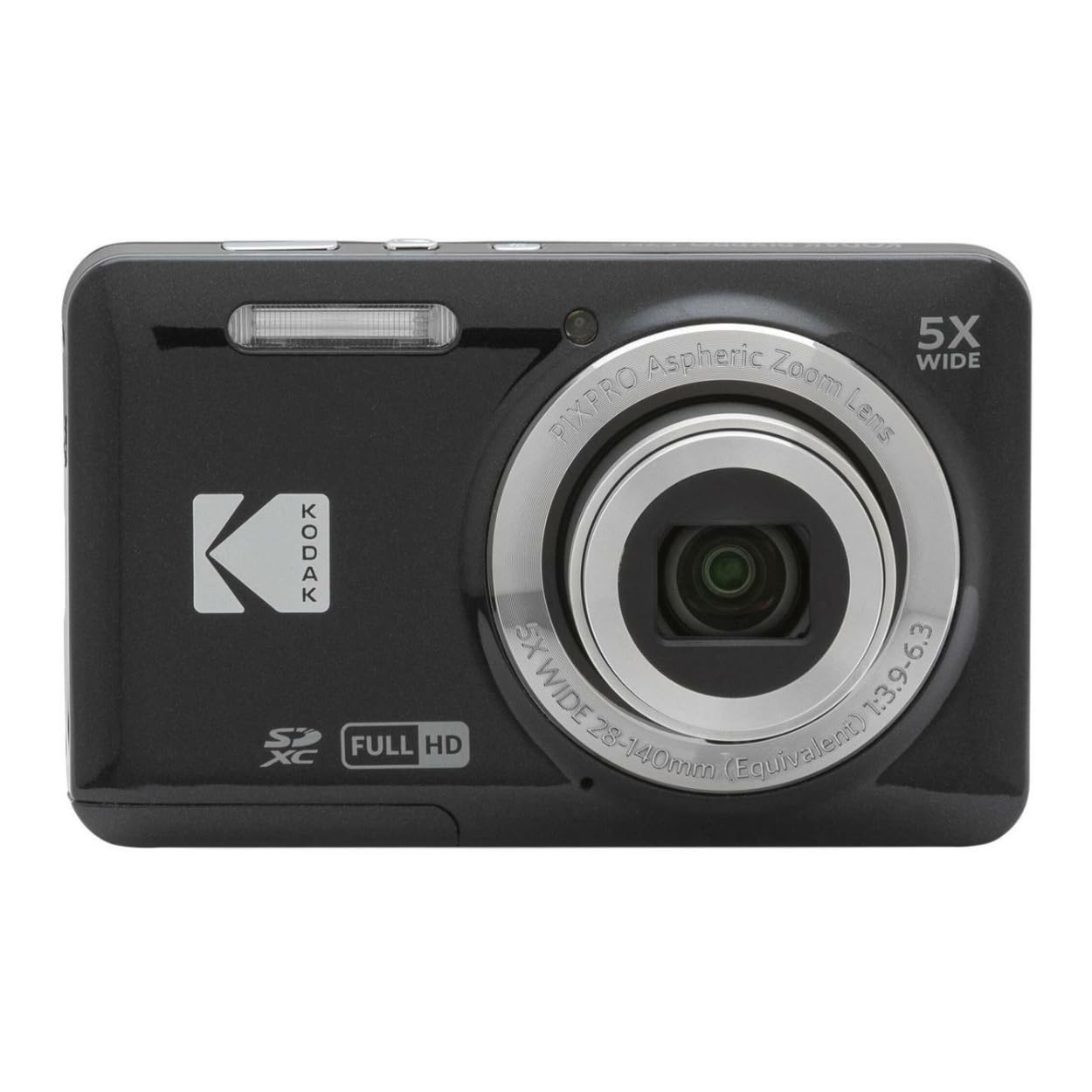 Foto 3 pulgar | Cámara Digital Kodak Pixpro Friendly Zoom Fz55 Black - Venta Internacional.