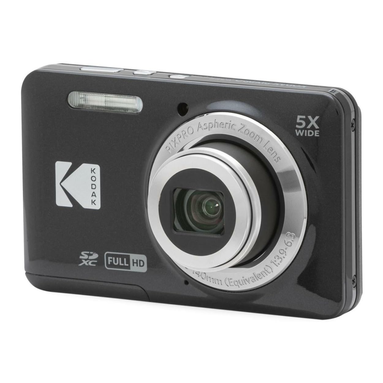 Foto 8 pulgar | Cámara Digital Kodak Pixpro Friendly Zoom Fz55 Black - Venta Internacional.