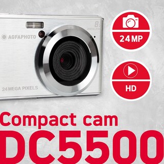 Foto 2 | Cámara Digital Compacta Agfa Photo Realishot Dc5500 24mp - Venta Internacional.