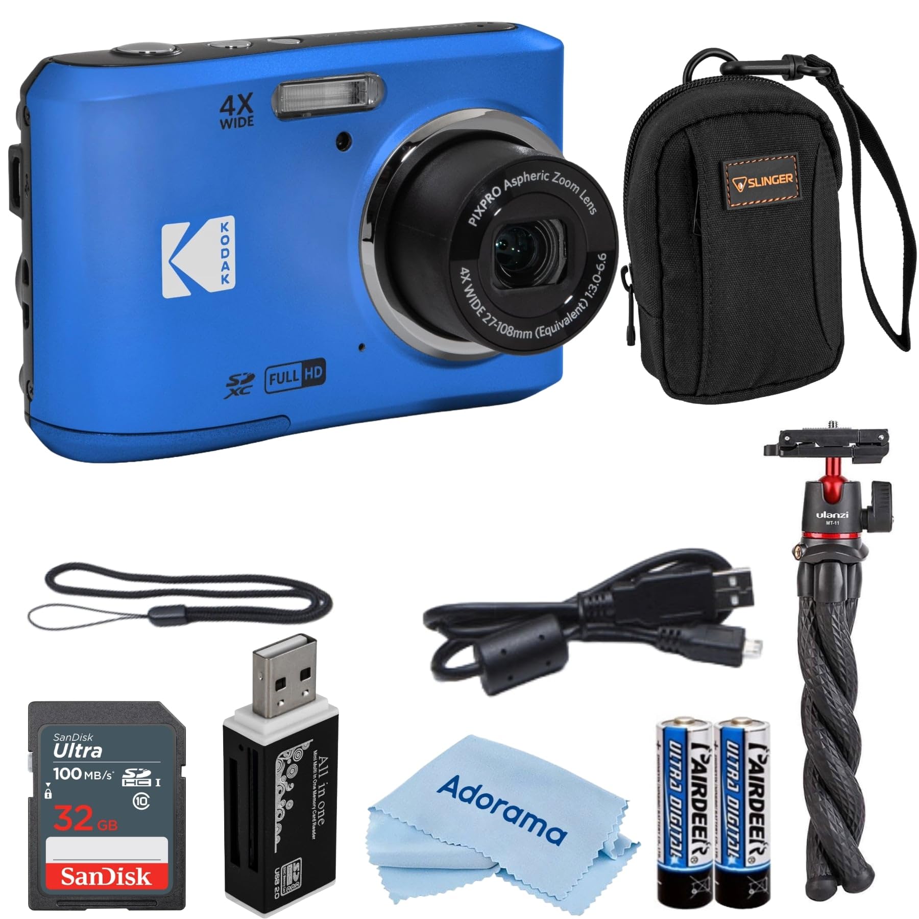 Foto 1 | Cámara Digital Kodak Pixpro Fz45 Friendly Zoom 16 Mp Full Hd - Venta Internacional.