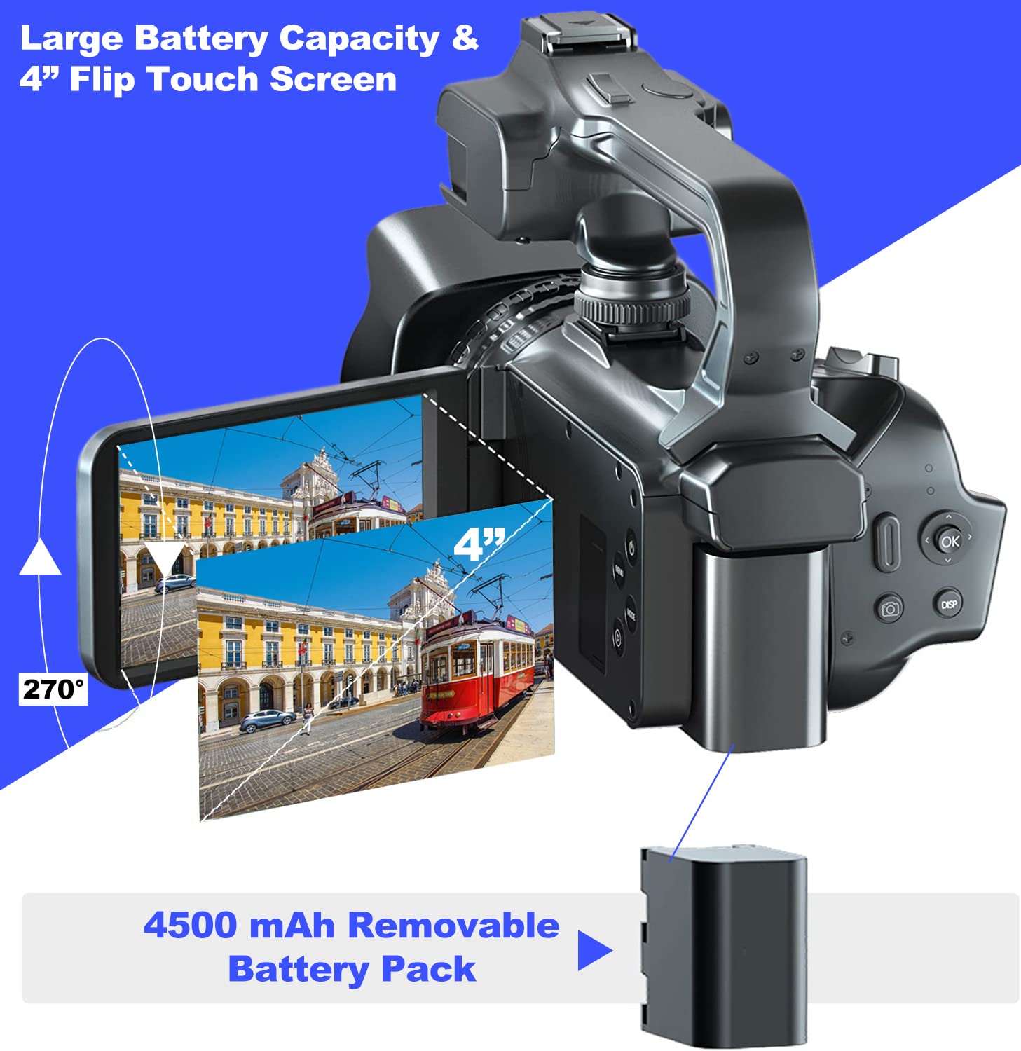 Foto 5 pulgar | Videocámara Acuvar 4k 64mp Hd Con Zoom 18x Con Acceso. - Venta Internacional.