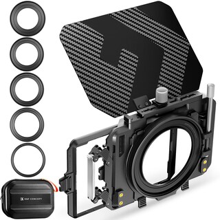 Foto 1 | Matte Box K&f Concept Mini Con Bandera Superior De Fibra De Carbono - Venta Internacional.