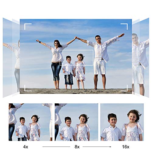 Foto 6 pulgar | Videocámara Eboxer 1080p, 16 Mp, 270°, Lcd, Zoom 16x, Sensor Coms - Venta Internacional.