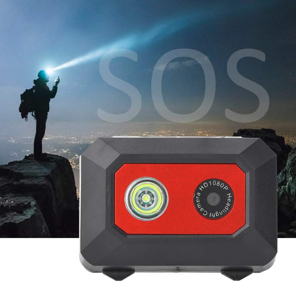 Foto 5 | Cámara De Acción Serounder Mini 1080p Montada En La Cabeza Con Luz Nocturna - Venta Internacional.