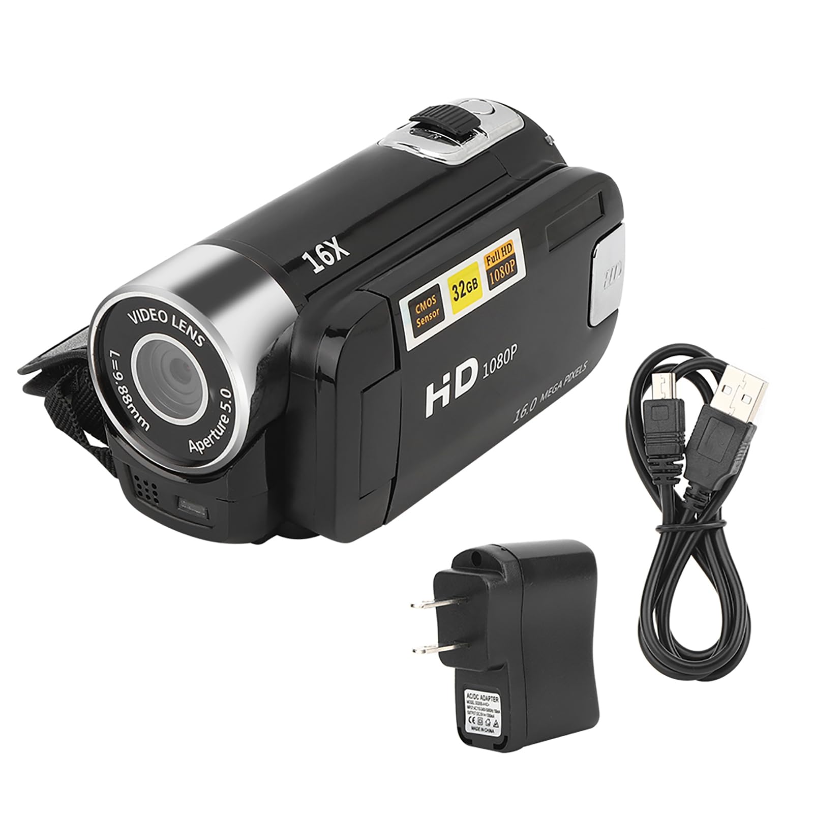 Foto 8 pulgar | Videocámara Digital Ashata Dh 90 De 16 Mp Con Zoom 16x Con Pantalla De 2,7 Pulgadas - Venta Internacional.