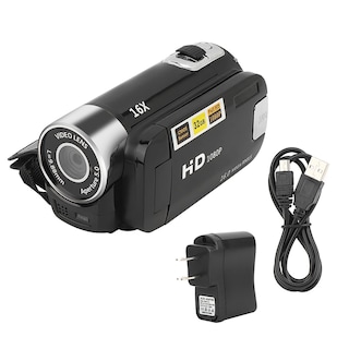 Foto 7 | Videocámara Digital Ashata Dh 90 De 16 Mp Con Zoom 16x Con Pantalla De 2,7 Pulgadas - Venta Internacional.