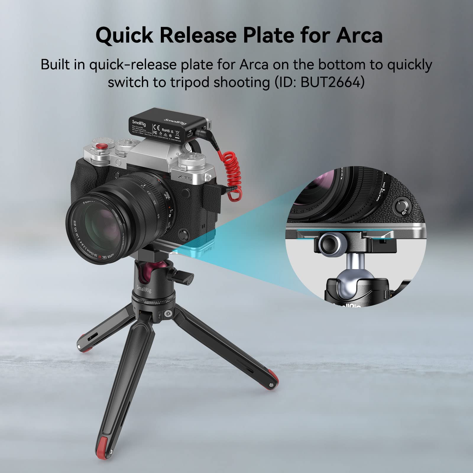Foto 7 | Empuñadura En Forma De L Smallrig X-t5 Para Cámara Fujifilm X-t5 - Venta Internacional.