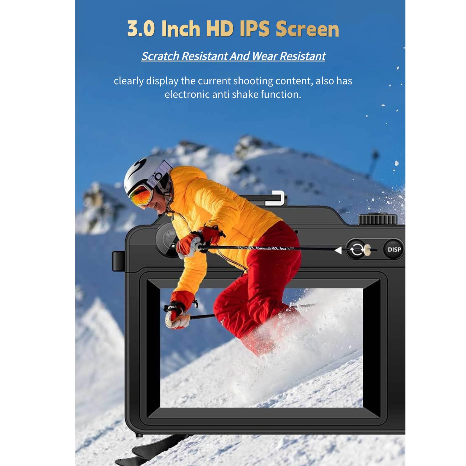 Foto 5 pulgar | Cámara Digital Yoidesu 4k, 48 Mp, Zoom 18x, Vídeo Full Hd De 3.0 Pulgadas - Venta Internacional.