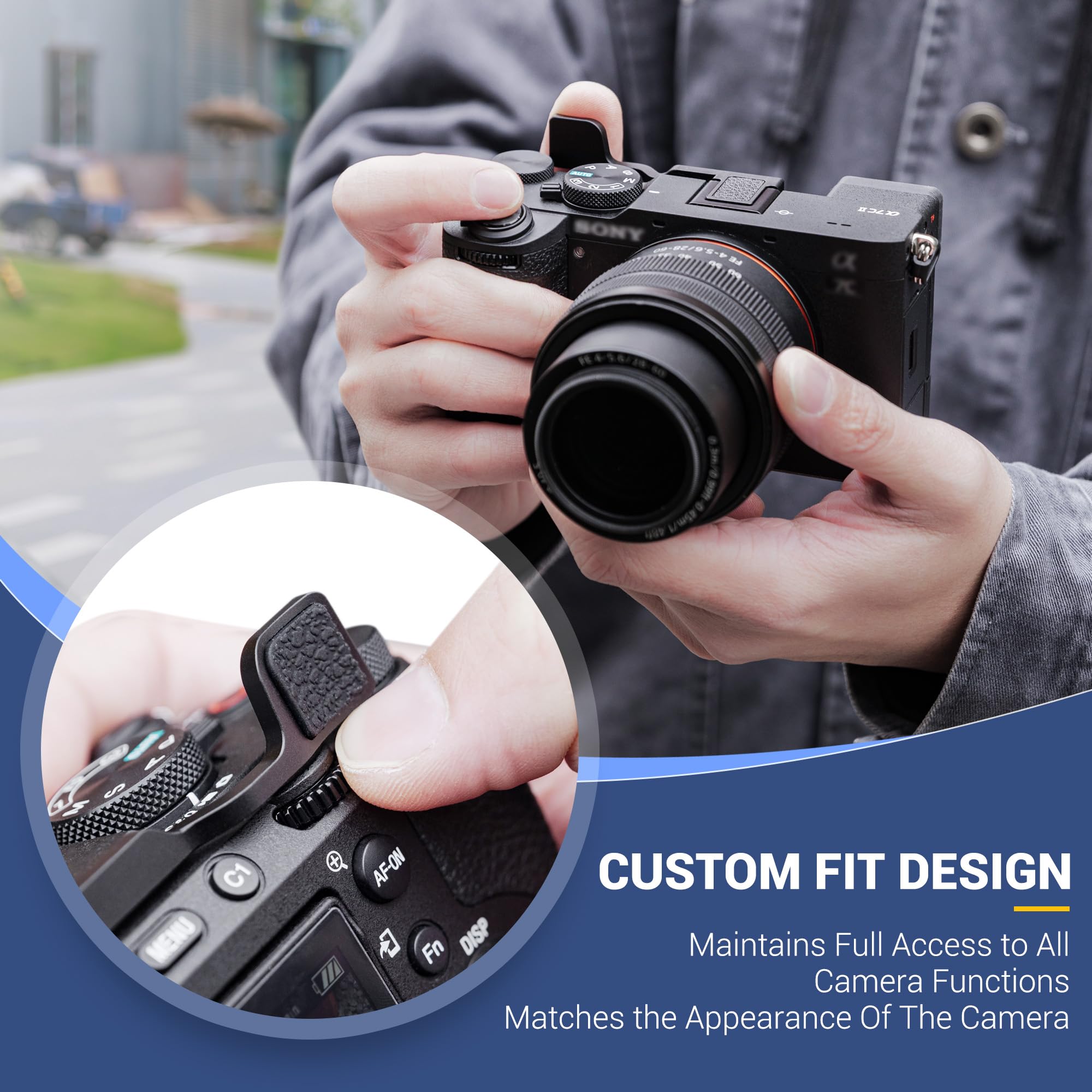 Foto 6 pulgar | Empuñadura Jjc A7cii A7cr Para Cámara Sony A7c Ii A7c R - Venta Internacional.