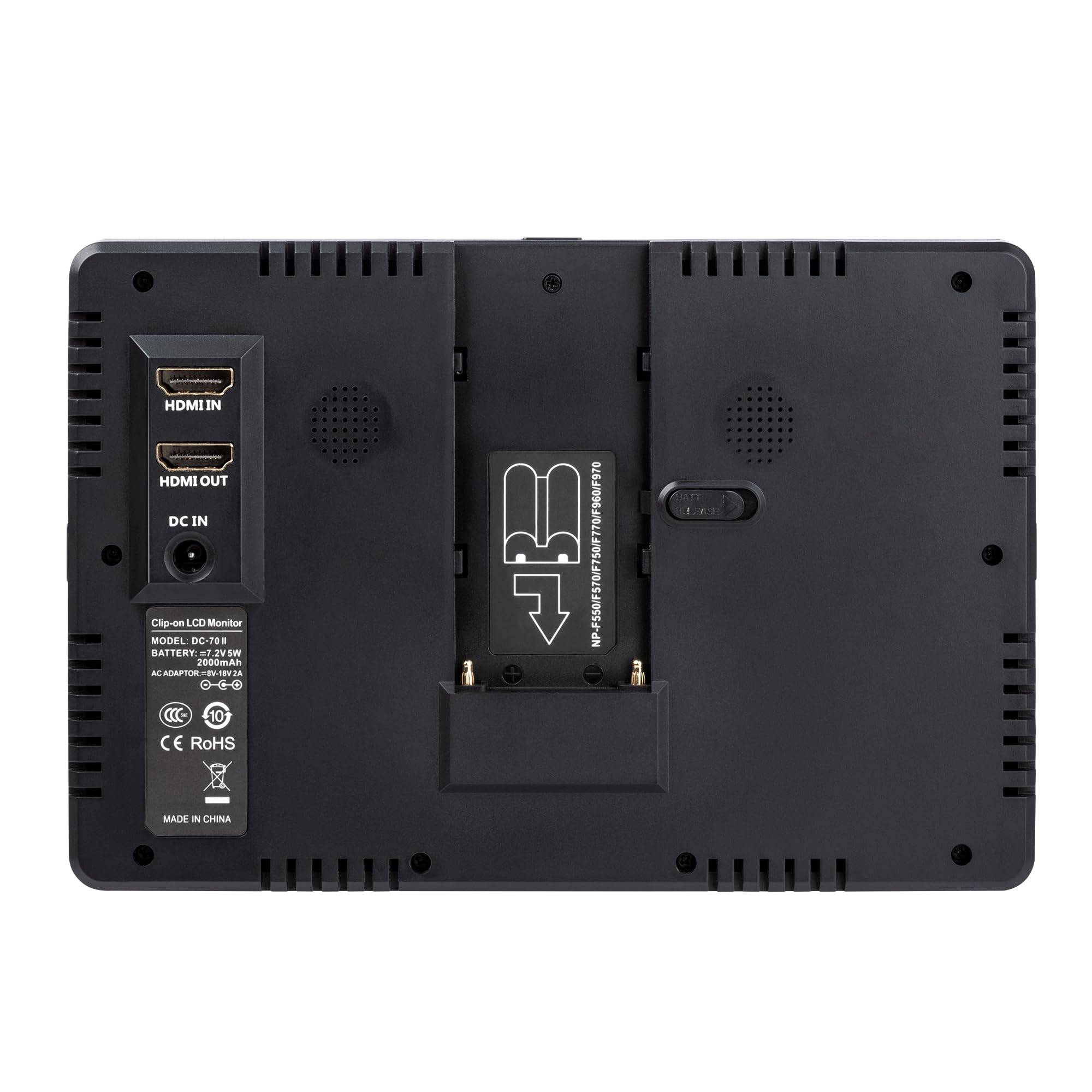 Foto 3 | Monitor De Campo Viltrox Dc-70 Ii Hdmi 4k De 7 Pulgadas Con Parasol - Venta Internacional.
