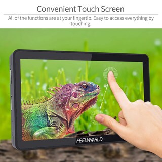 Foto 2 | Cámara Y Monitor De Campo Feelworld F6 Plus V2 De 6 Pulgadas Con Batería - Venta Internacional.
