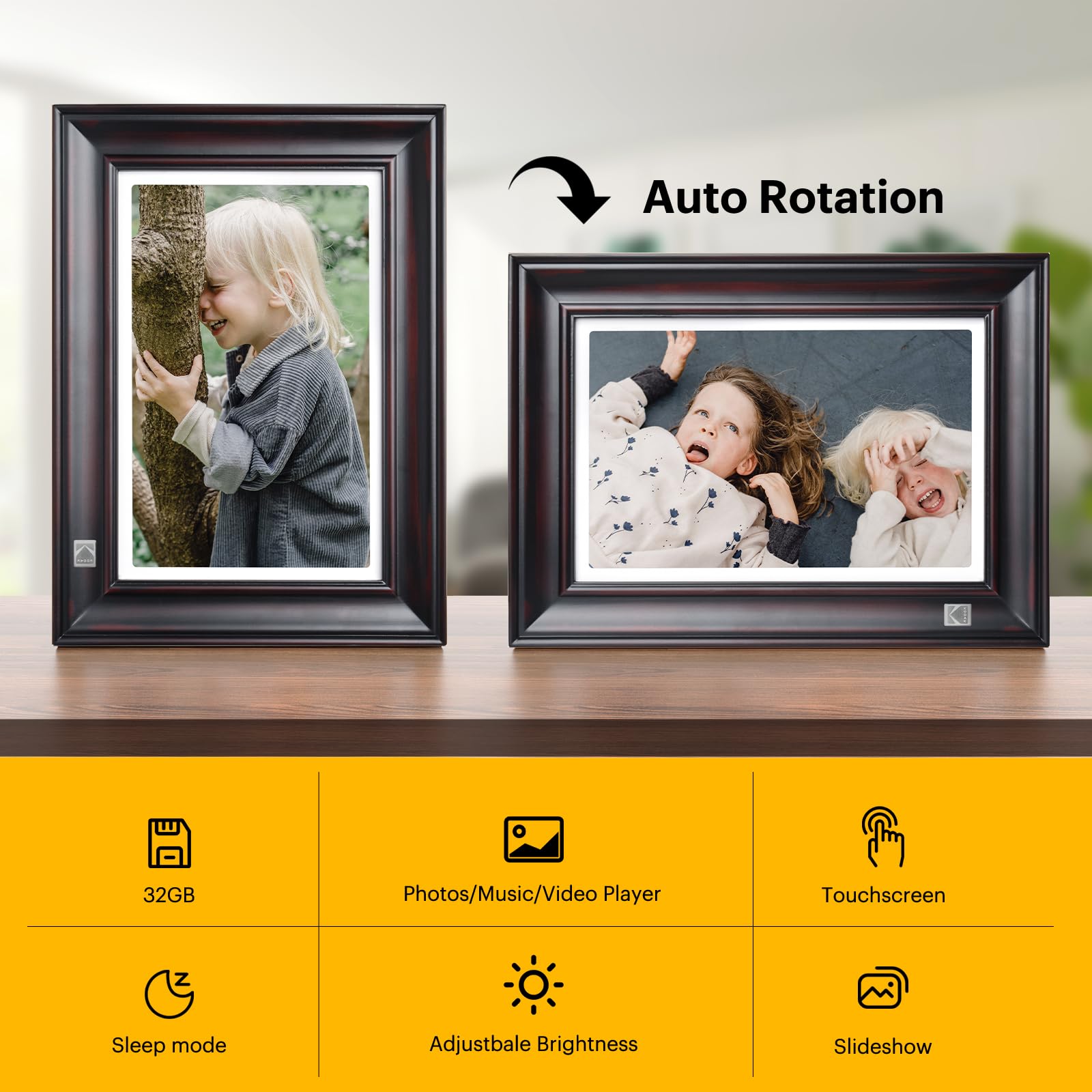 Foto 5 | Marco Digital Kodak Wifi 10.1'' 1920x1200 Hd 32gb - Venta Internacional.