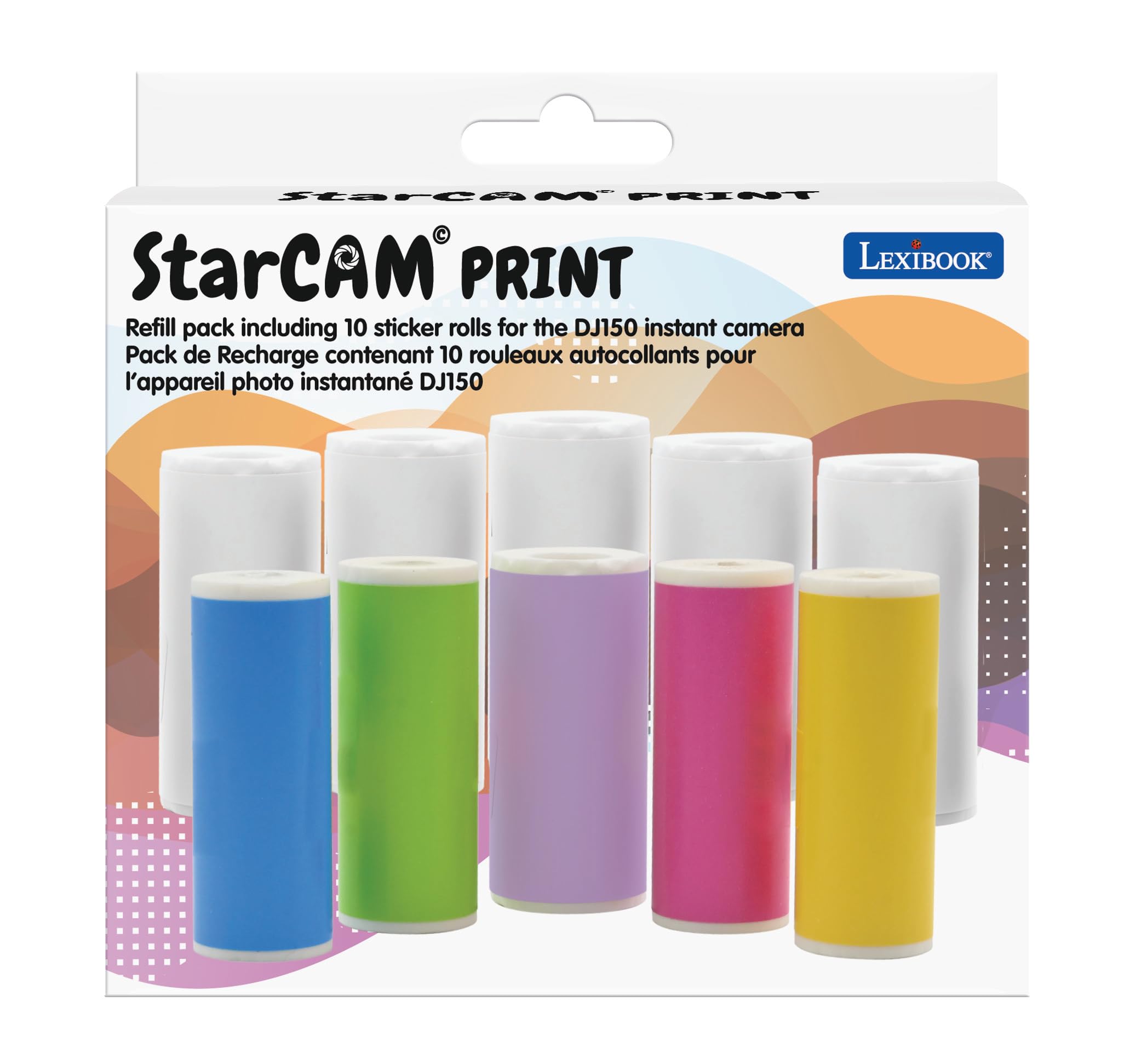 Foto 7 pulgar | Paquete De Recarga Para Cámara Instantánea Lexibook Starcam Print Dj150 - Venta Internacional.