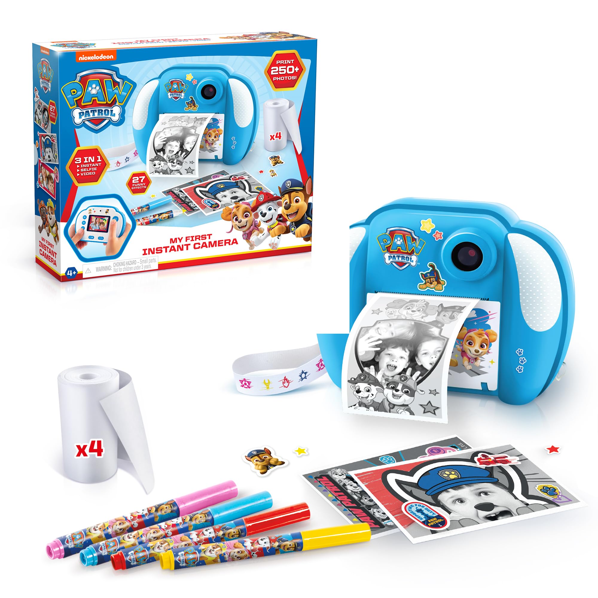 Cámara Instantánea Canal Toys Paw Patrol My First Con Impresora - Venta Internacional. $2,310