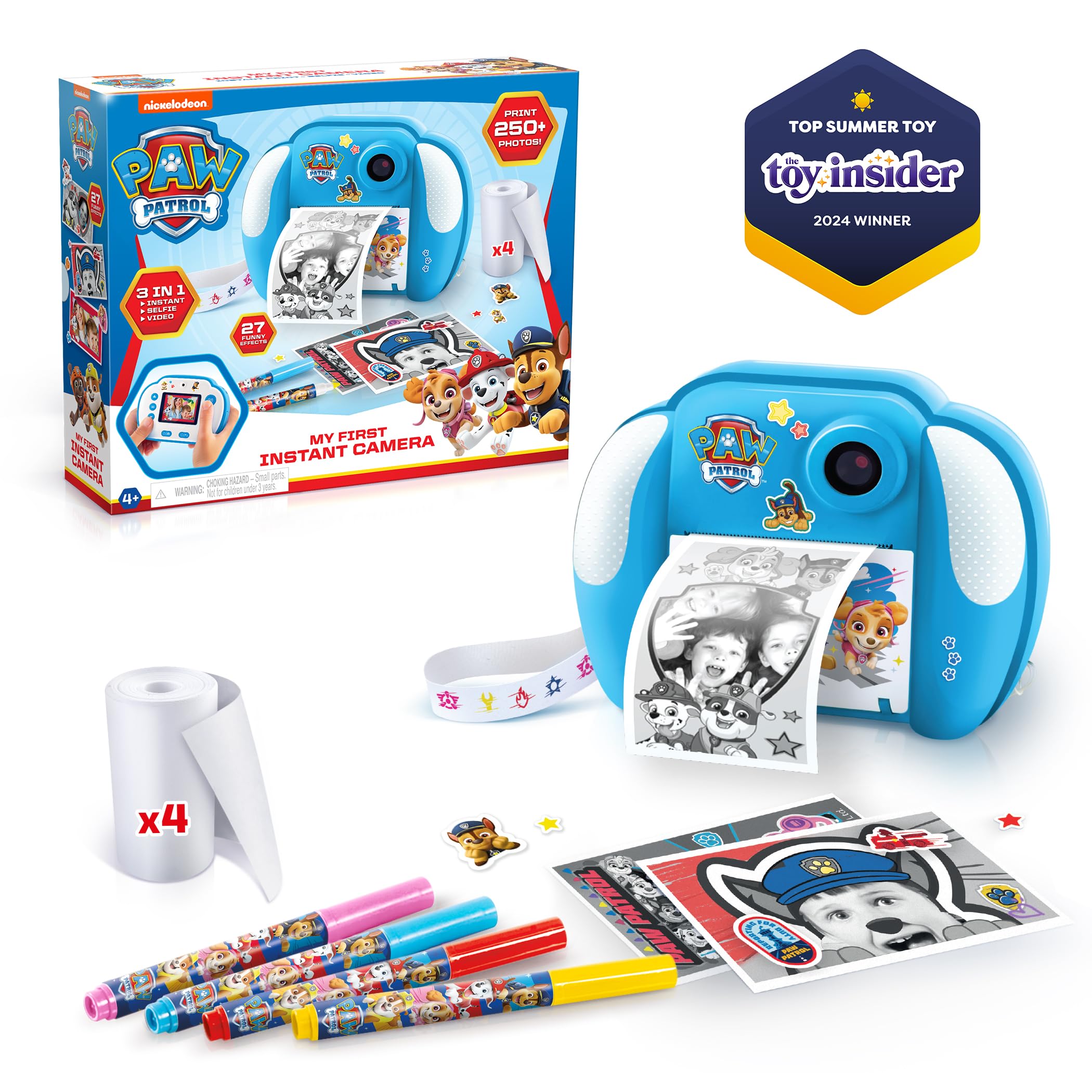 Foto 3 pulgar | Cámara Instantánea Canal Toys Paw Patrol My First Con Impresora - Venta Internacional.