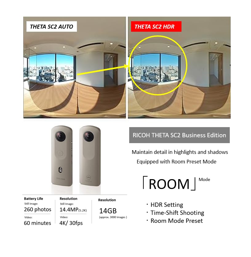 Foto 8 pulgar | Cámara 360° Ricoh Theta Sc2 Business Edition - Venta Internacional.