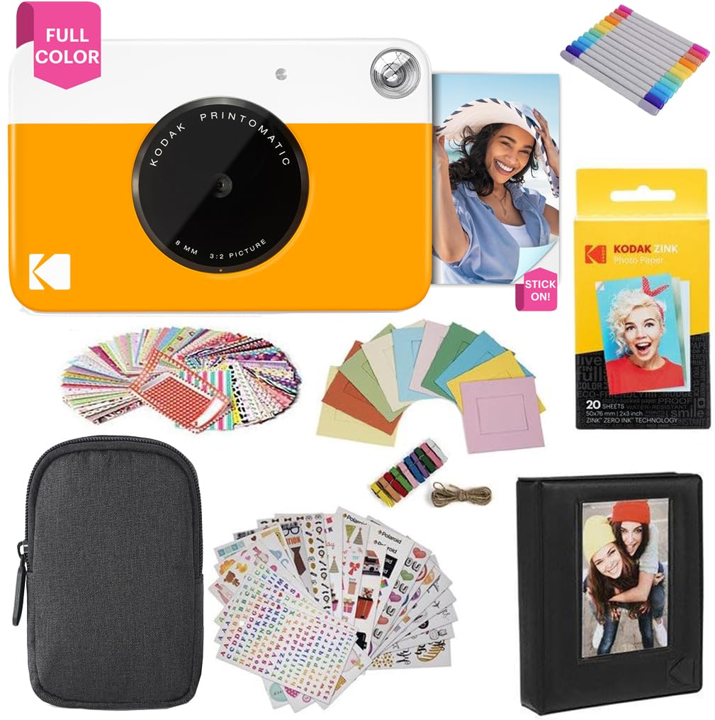 Foto 1 | Cámara Digital Kodak Printomatic De 5 Mp Con Funda Y Paquete De 20 Hojas - Venta Internacional.