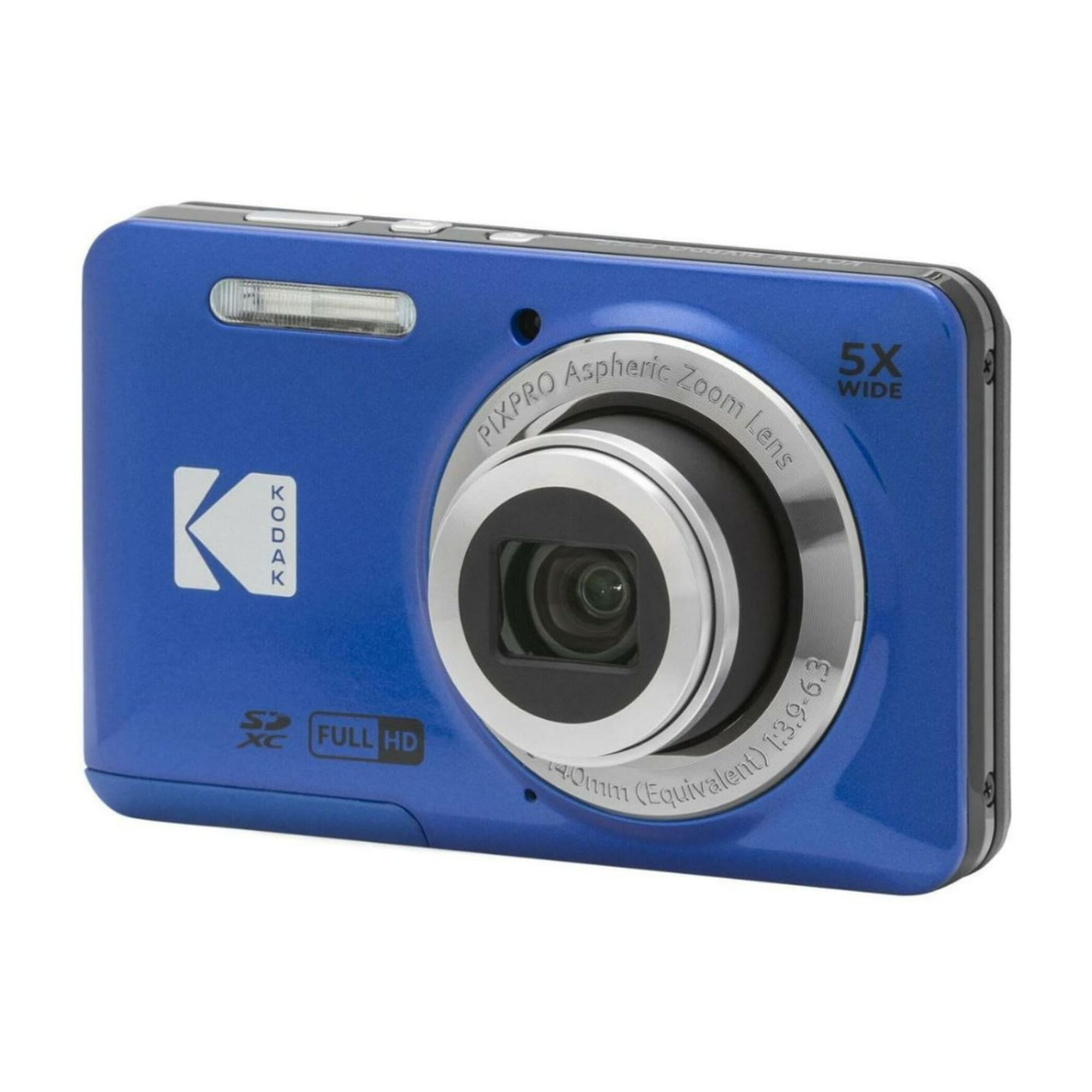 Foto 5 pulgar | Cámara Digital Kodak Pixpro Friendly Zoom Fz53 Azul Con 16 Gb - Venta Internacional.