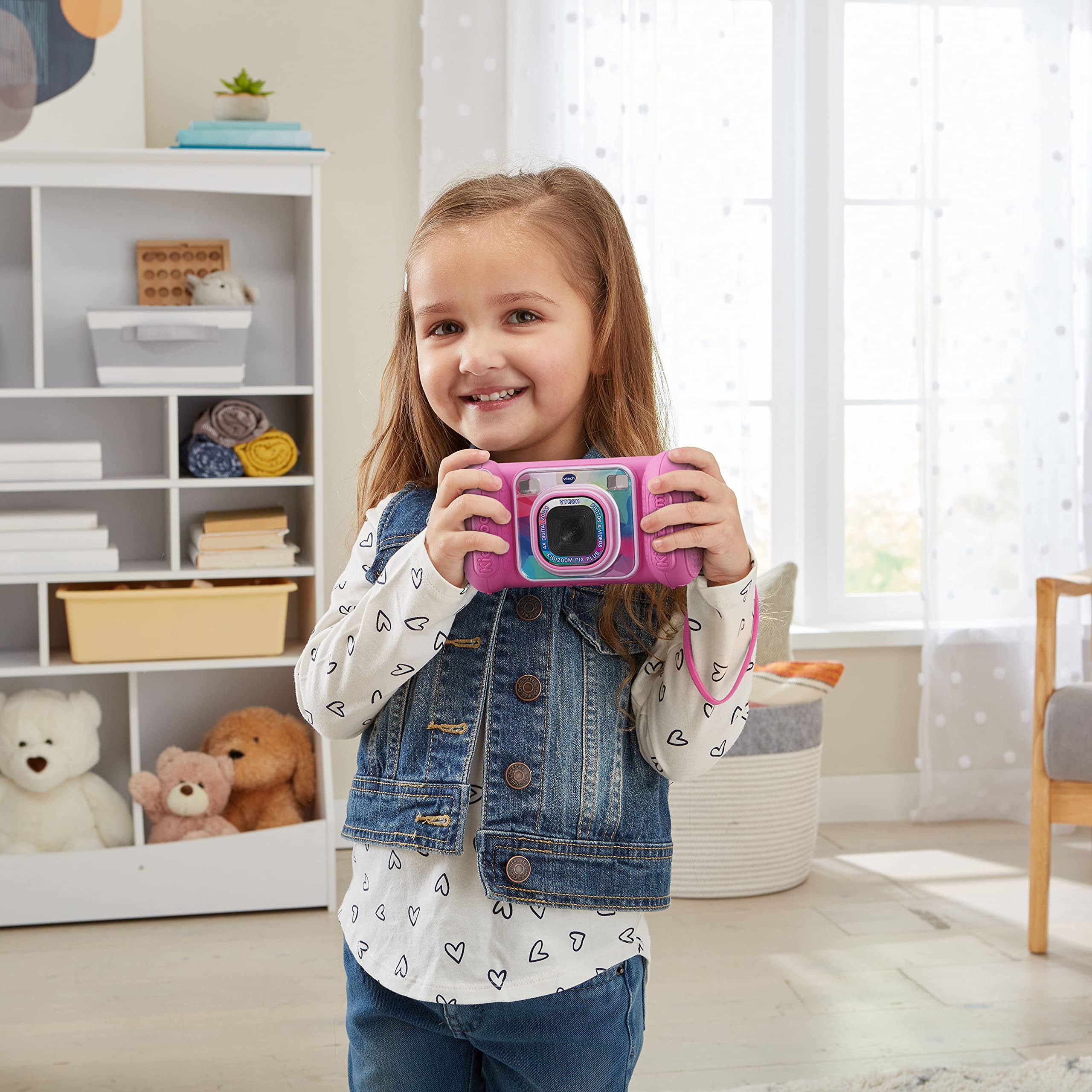 Foto 7 pulgar | Cámara Vtech Kidizoom Camera Pix Plus De 2.0 Mp, Rosa Para Niños De 3 A 8 Años - Venta Internacional.
