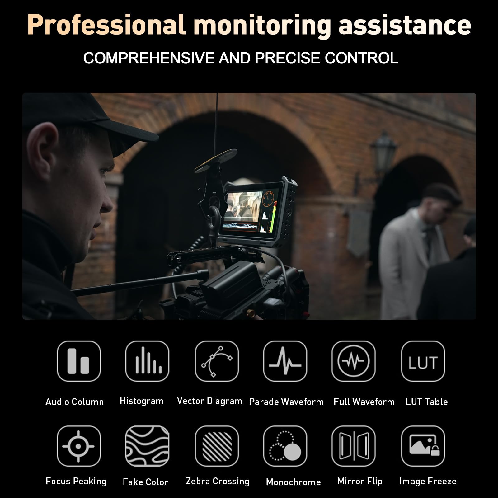 Foto 6 pulgar | Cámara Y Monitor De Campo Viltrox Dc-x3 2000nit 4k Hdmi/sdi De 6 Pulgadas - Venta Internacional.