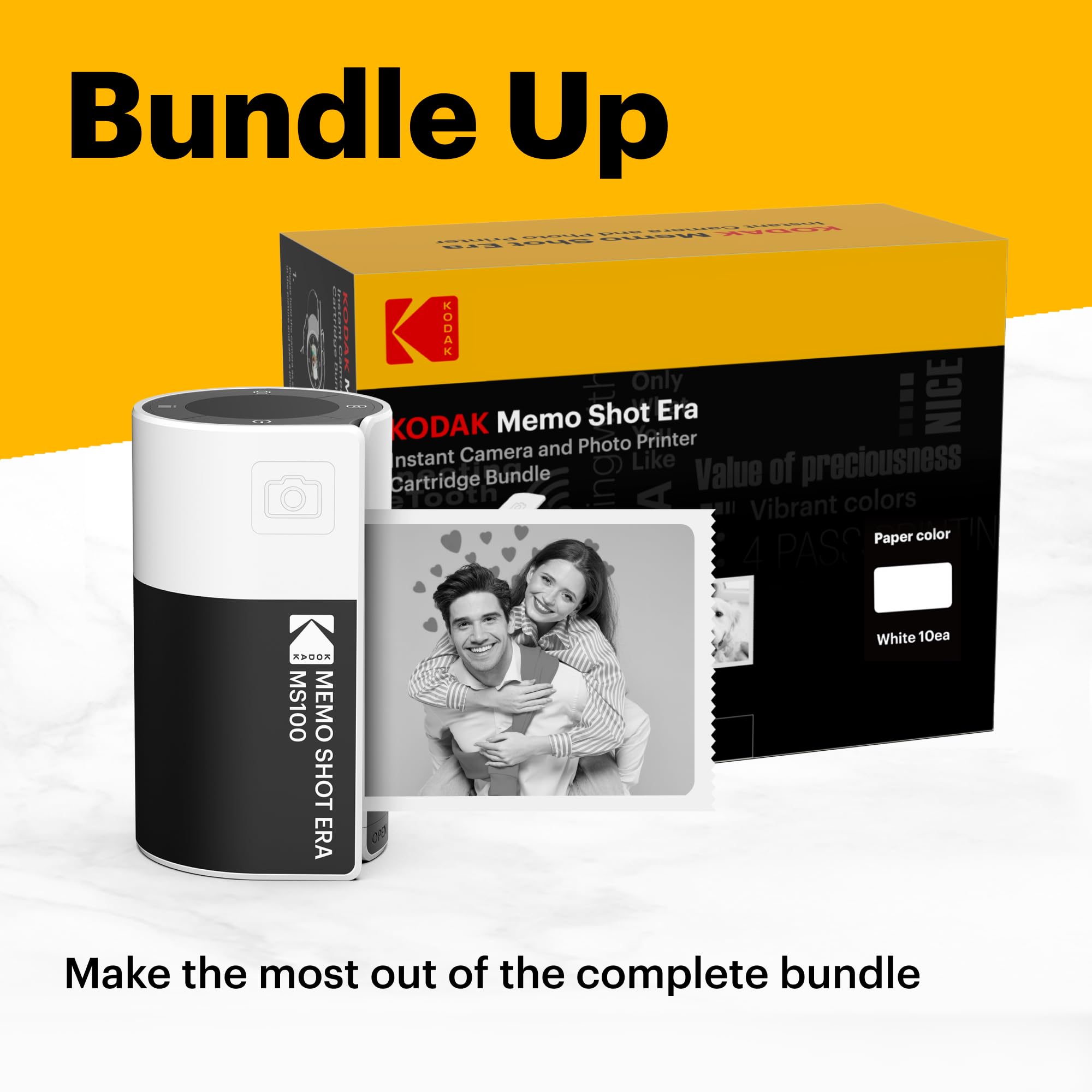 Foto 2 | Cámara Digital Instantánea E Impresora De Etiquetas Fotográficas Kodak Era Kids - Venta Internacional.