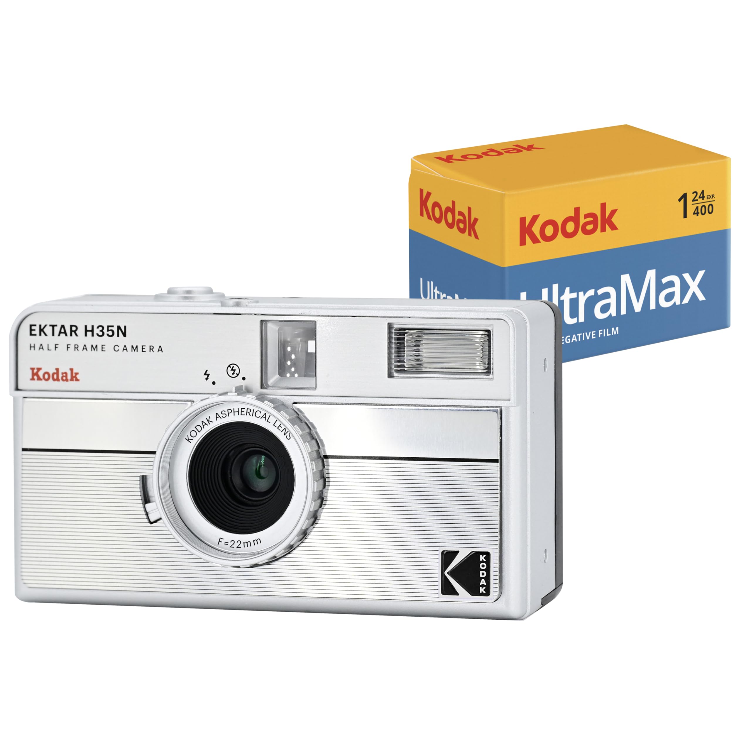 Foto 1 | Cámara De Cine Kodak Ektar H35n De Medio Fotograma Con Kodak Ultramax 400 - Venta Internacional.
