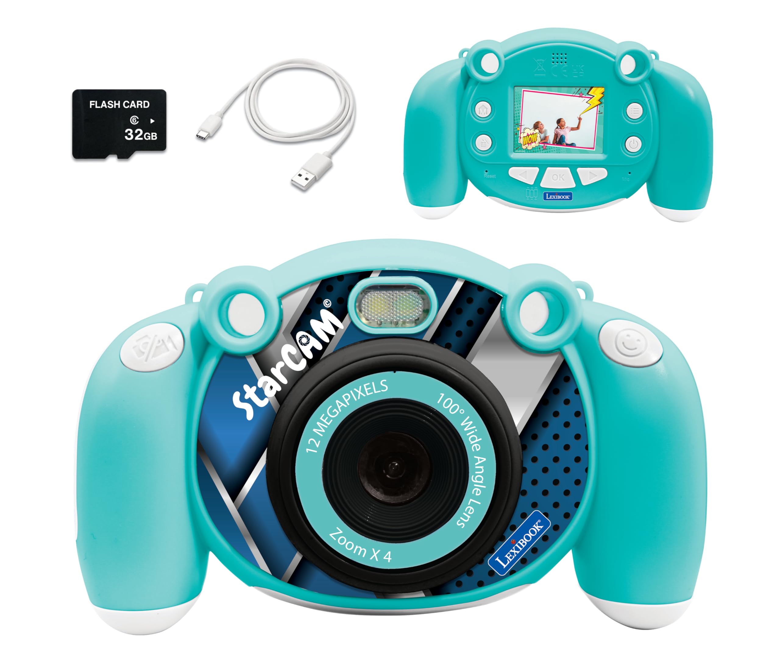 Foto 2 pulgar | Cámara Lexibook 4 En 1 Para Niños Con Foto, Vídeo, Audio Y Juegos - Venta Internacional.