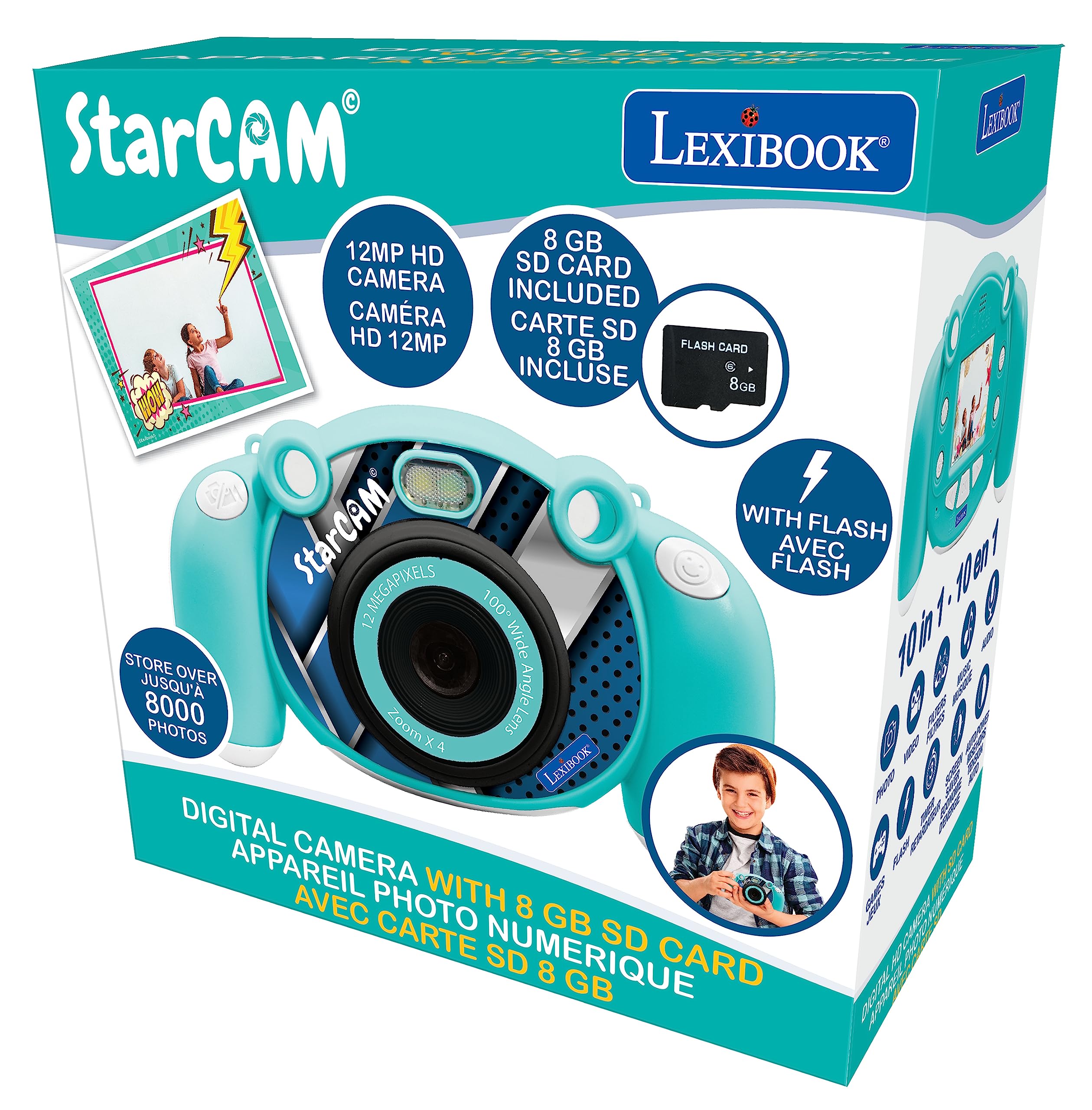 Foto 4 pulgar | Cámara Lexibook 4 En 1 Para Niños Con Foto, Vídeo, Audio Y Juegos - Venta Internacional.