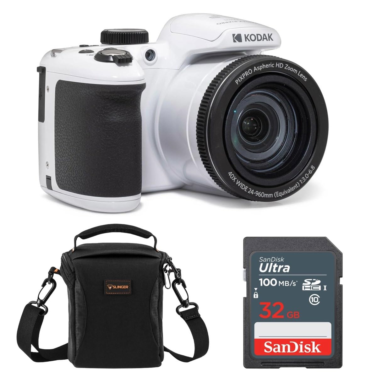 Foto 1 | Cámara Digital Kodak Pixpro Az405 Astro Zoom 20mp Full Hd - Venta Internacional.
