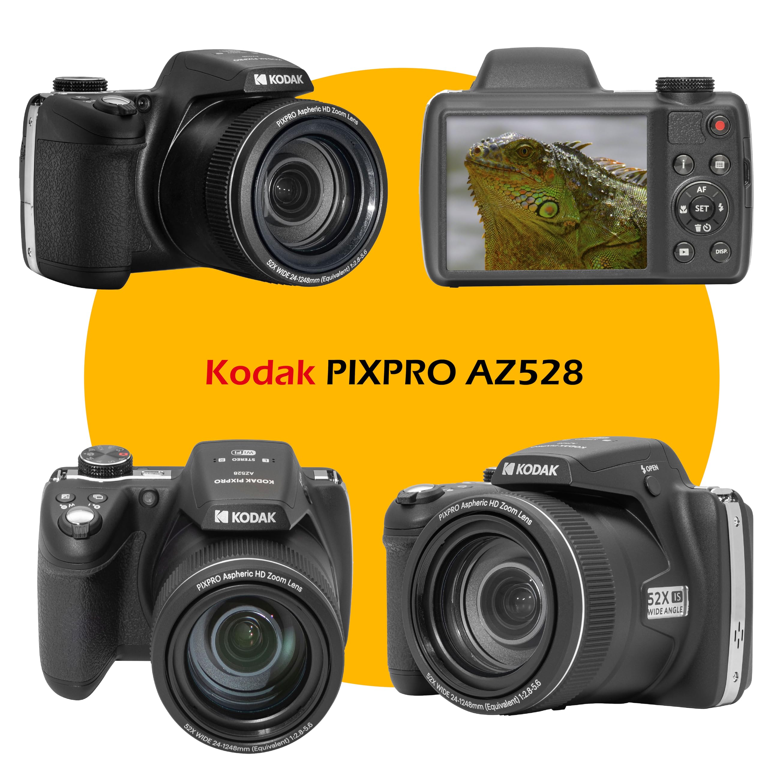 Foto 4 pulgar | Cámara Digital Kodak Pixpro Az528 De 16 Mp Con Vídeo Full Hd Y Zoom De 52x - Venta Internacional.