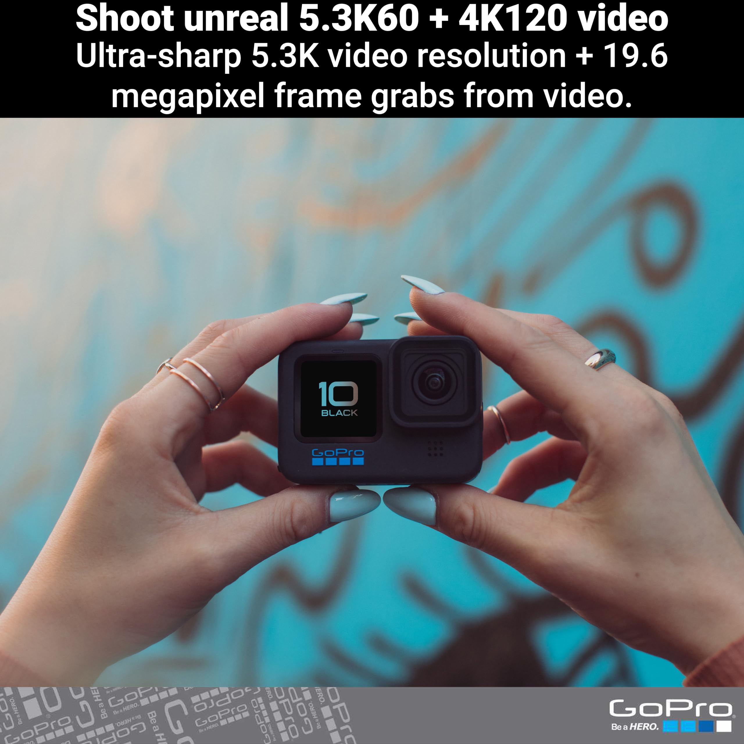 Foto 6 pulgar | Cámara De Acción Gopro Hero10 Negra Impermeable 5.3k60 Video - Venta Internacional.
