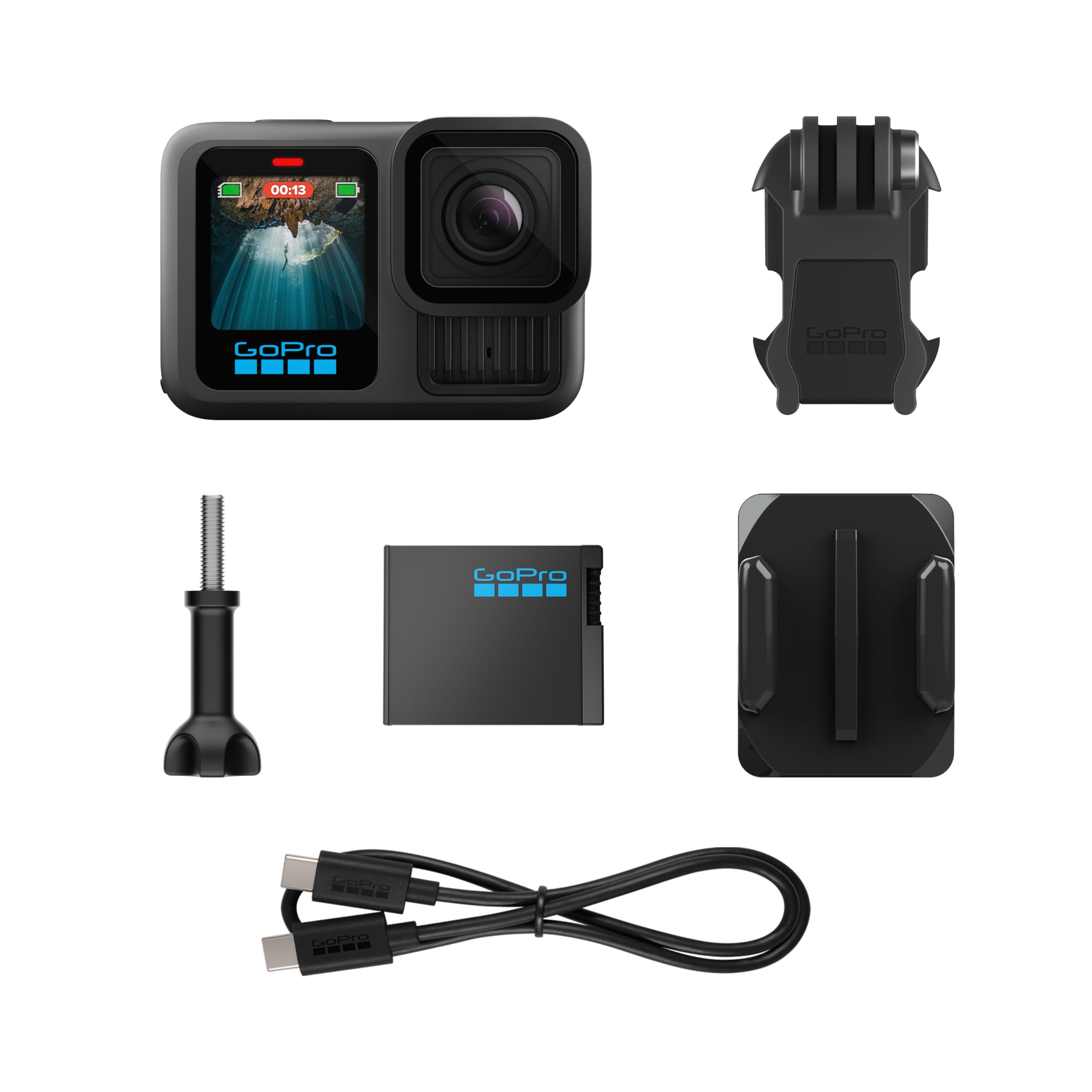 Foto 5 pulgar | Cámara De Acción Gopro Hero13 Negra Impermeable 5.3k60 Video - Venta Internacional.