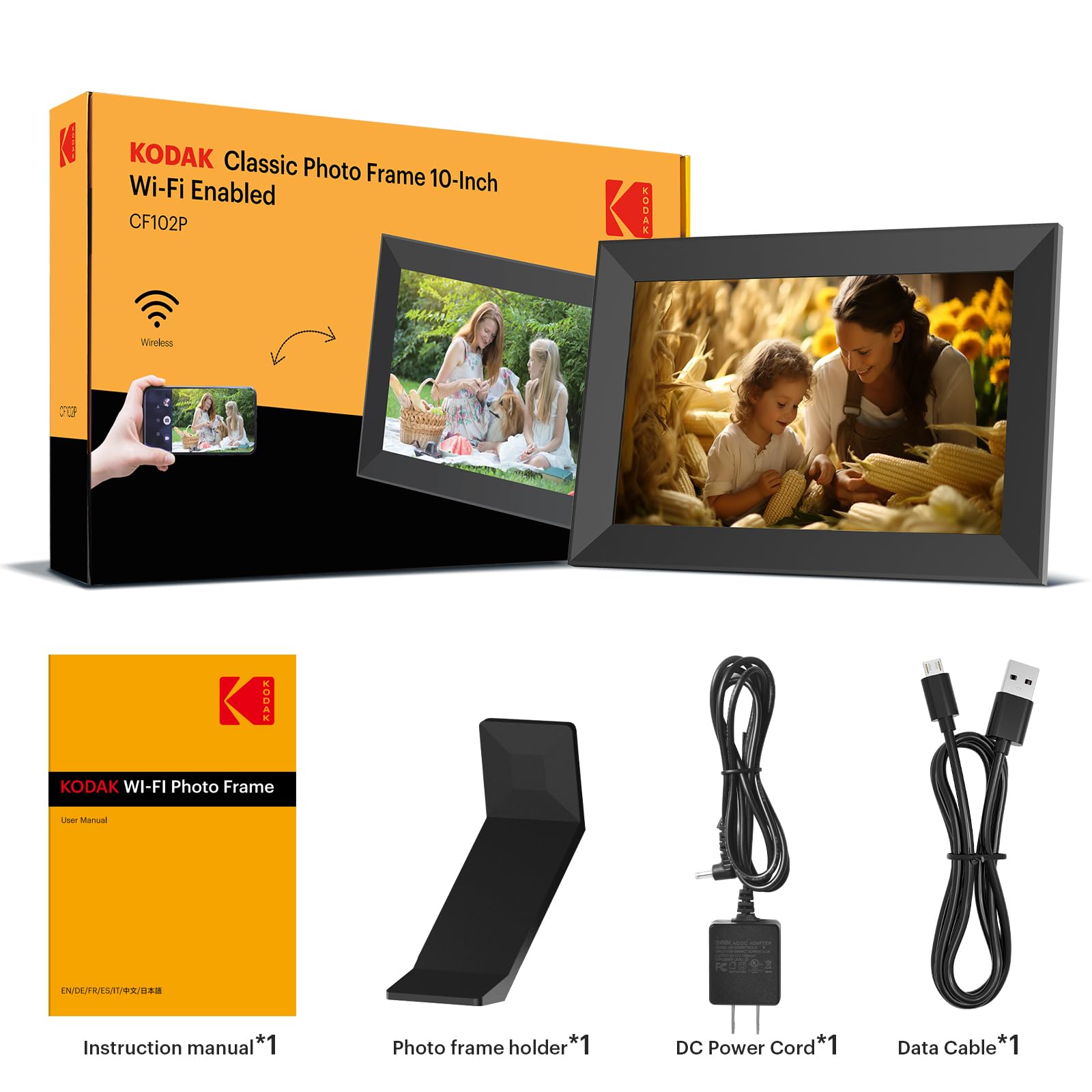 Foto 6 | Marco De Fotos Digital Kodak Con Memoria Wifi De 32 Gb De 10,1 Pulgadas - Venta Internacional.