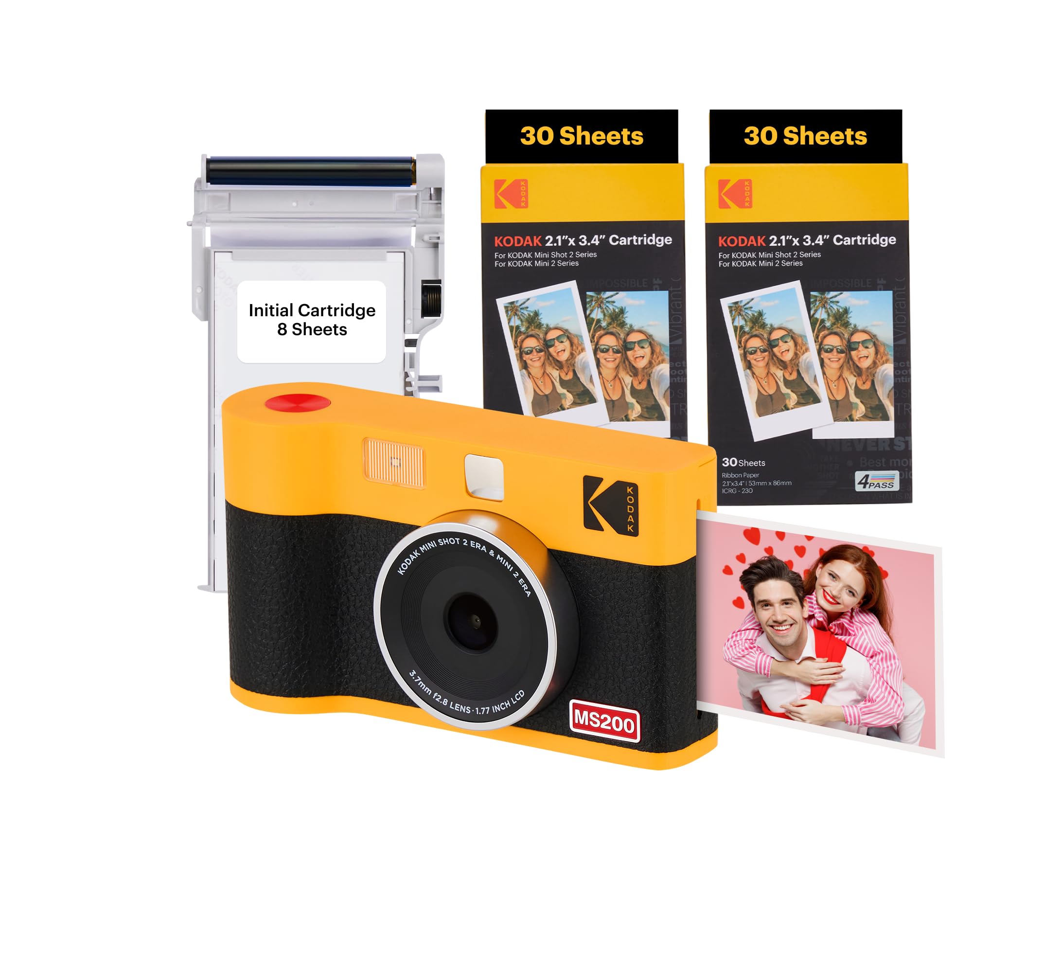 Foto 1 | Cámara Instantánea E Impresora Fotográfica Kodak Mini Shot 2 Era - Venta Internacional.