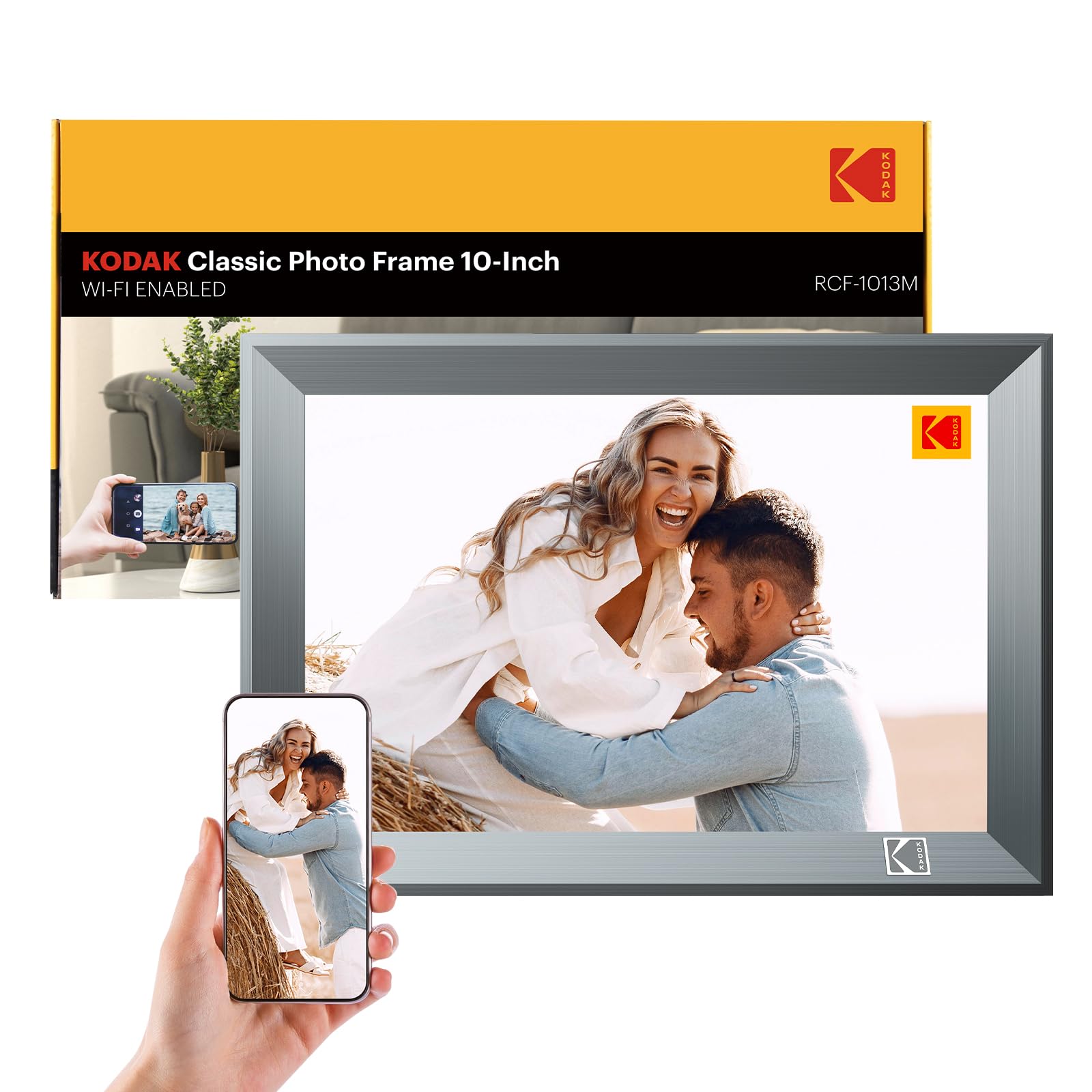 Foto 1 | Marco De Fotos Digital Kodak De 10,1 Pulgadas Con Wifi De 32 Gb De Almacenamiento - Venta Internacional.