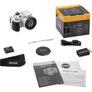 Foto 7 | Cámara Digital Kodak Pixpro Az425 20mp Zoom 42x Blanca - Venta Internacional.