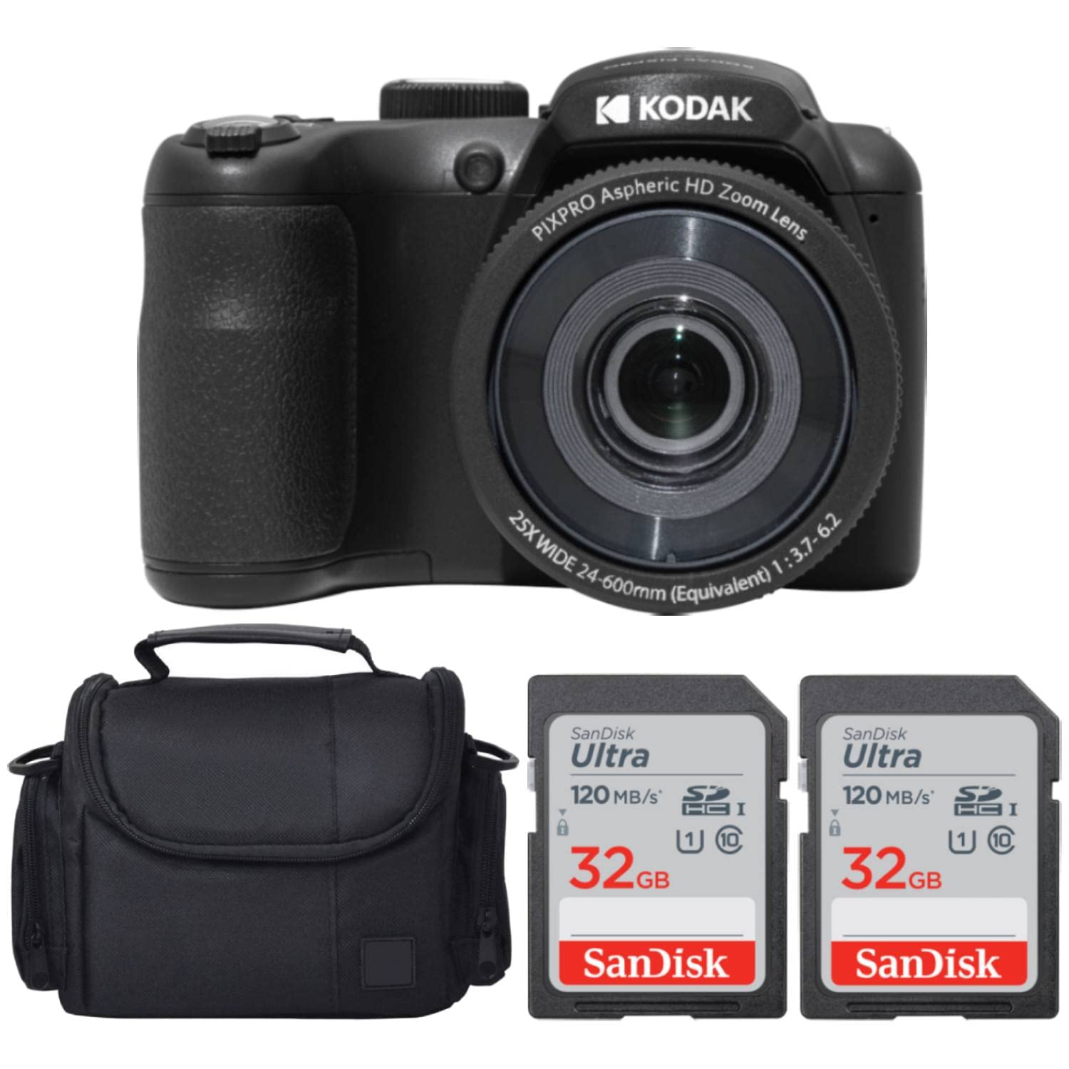 Foto 1 | Cámara Digital Kodak Pixpro Az255 De 16 Mp Con Zoom 25x Full Hd - Venta Internacional.