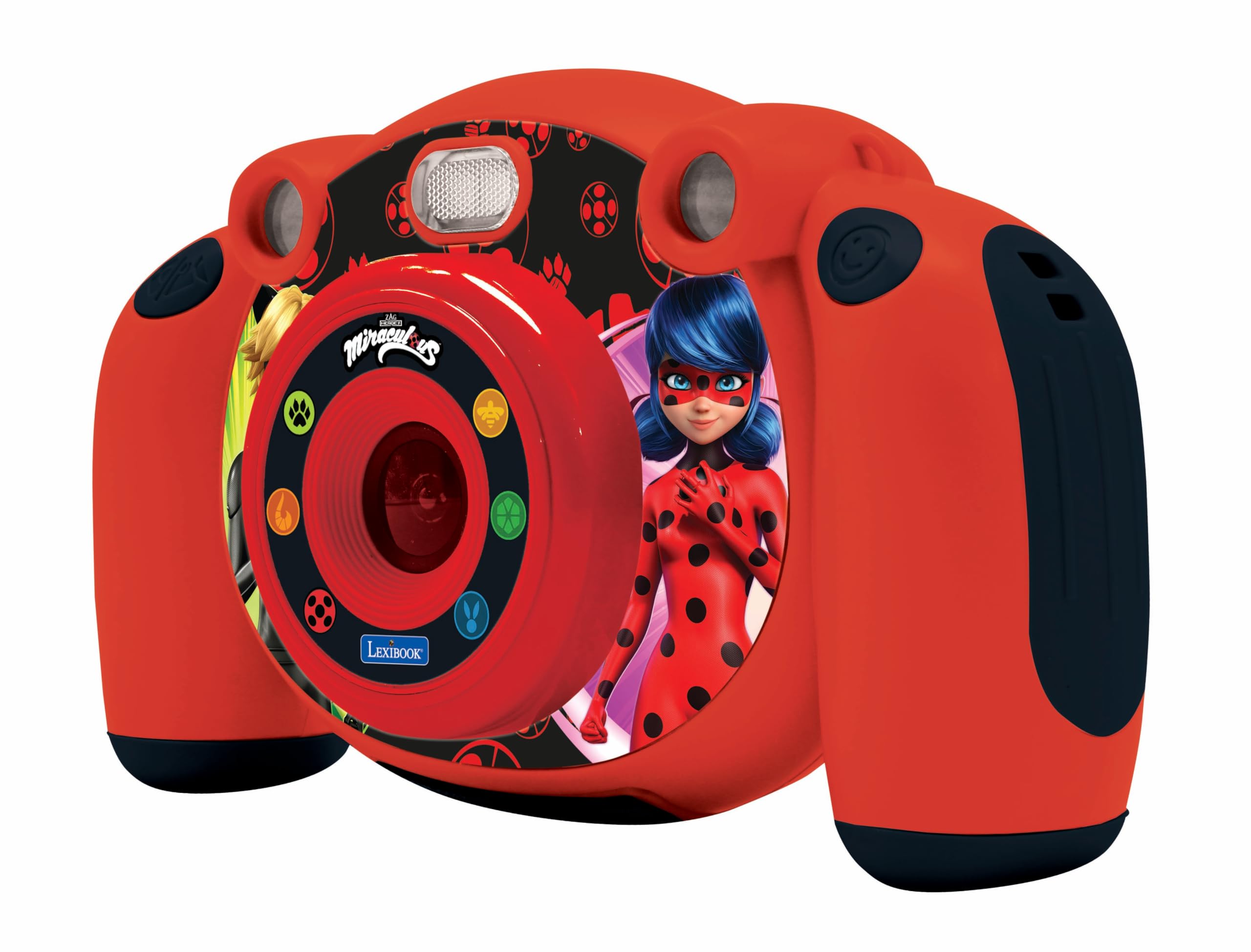 Foto 3 pulgar | Cámara Lexibook Miraculous 4 En 1 Para Niños Con Tarjeta Sd De 32 Gb Incluida - Venta Internacional.